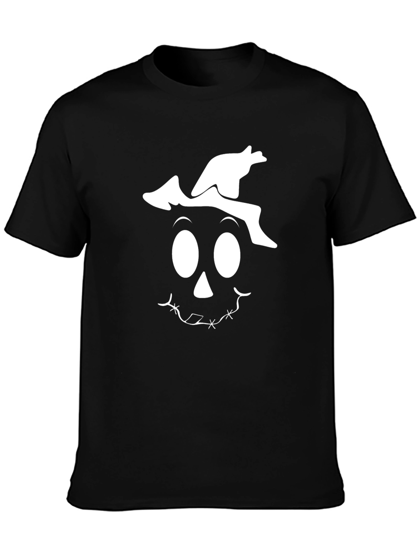 Spooky Scarecrow Graphic T-Shirt