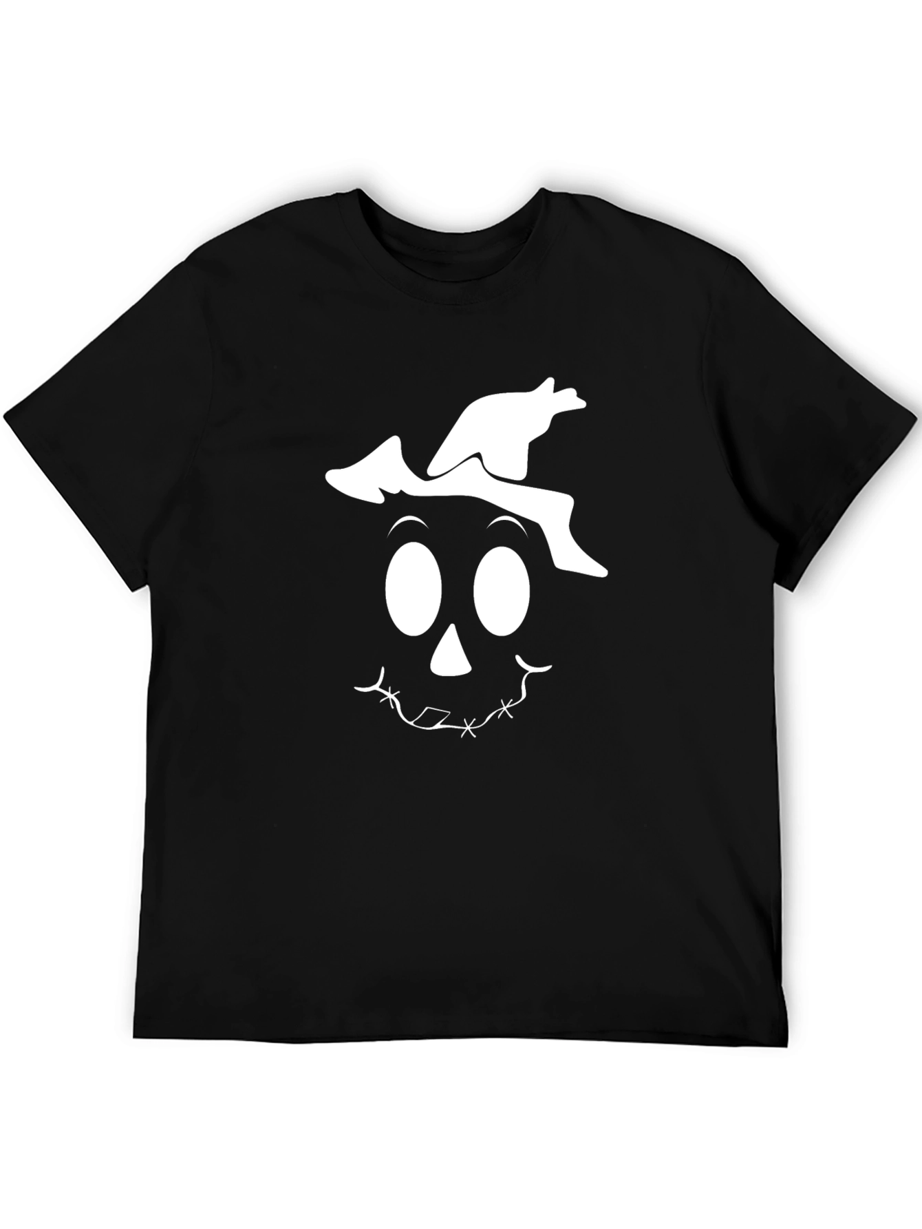 Spooky Scarecrow Graphic T-Shirt