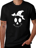 Spooky Scarecrow Graphic T-Shirt