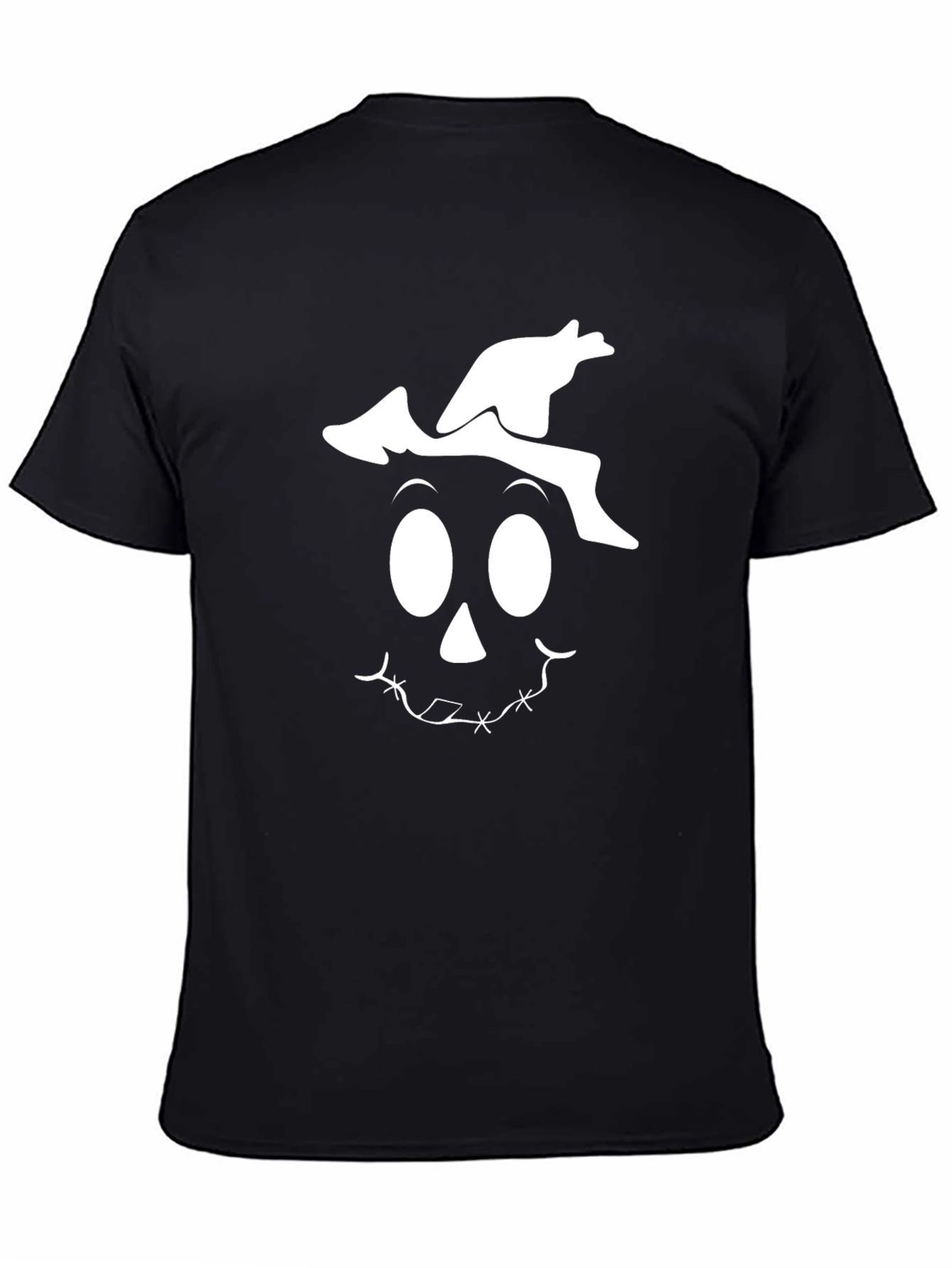 Spooky Scarecrow Graphic T-Shirt