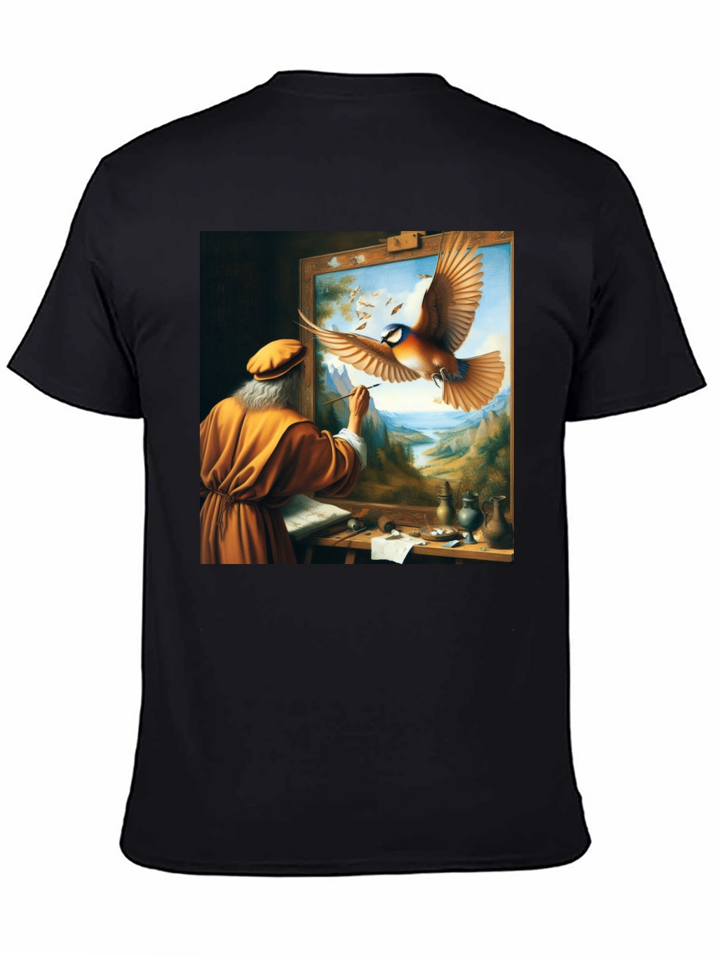 Artistic Painter Graphic Tee