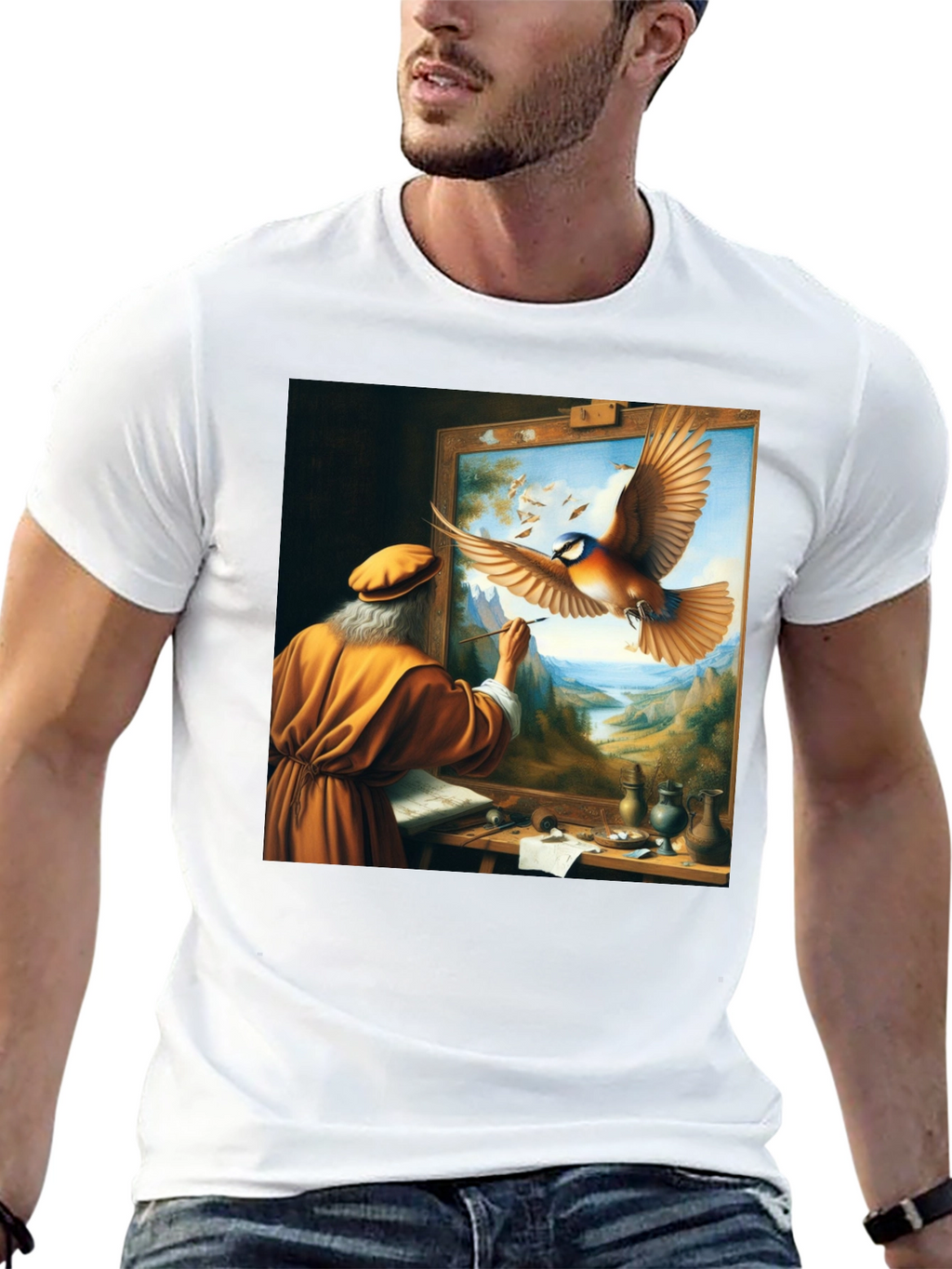 Artistic Painter Graphic Tee