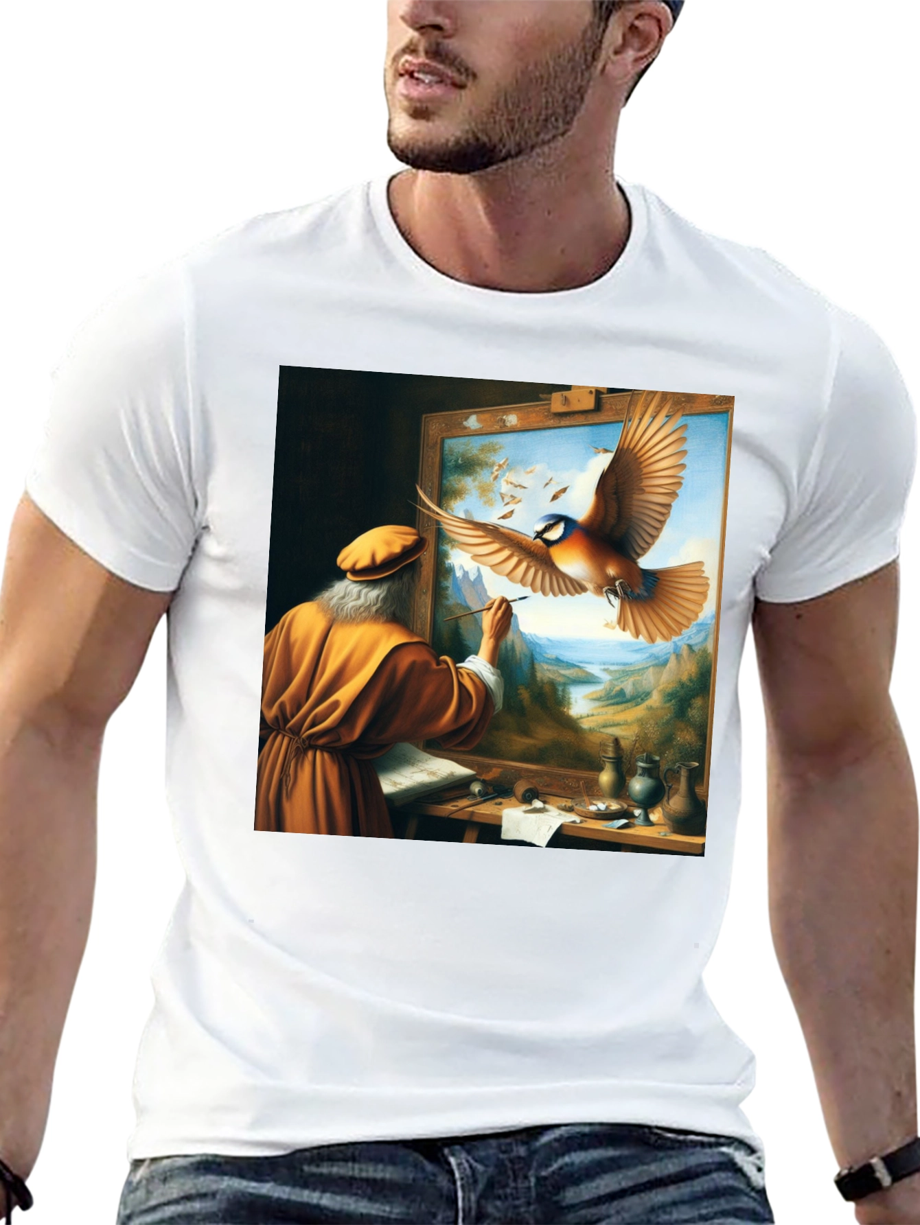 Artistic Painter Graphic Tee
