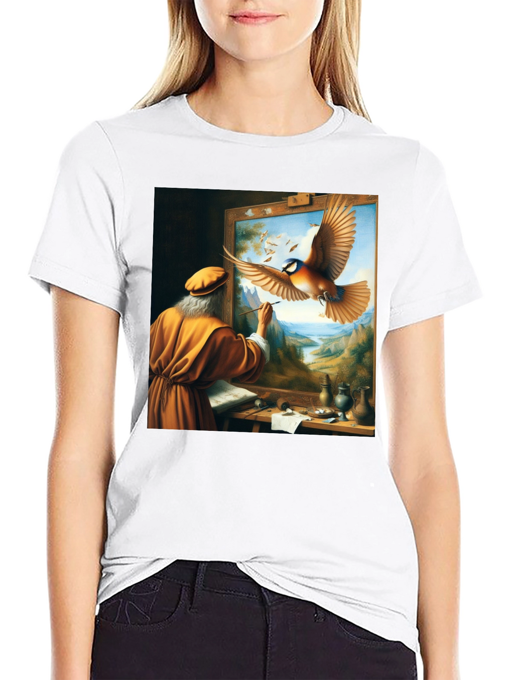 Artistic Painter Graphic Tee