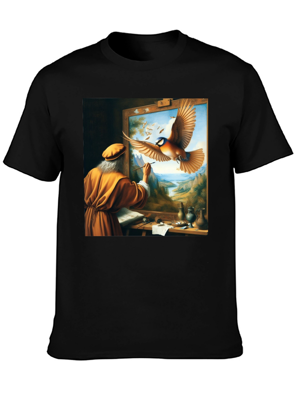 Artistic Painter Graphic Tee