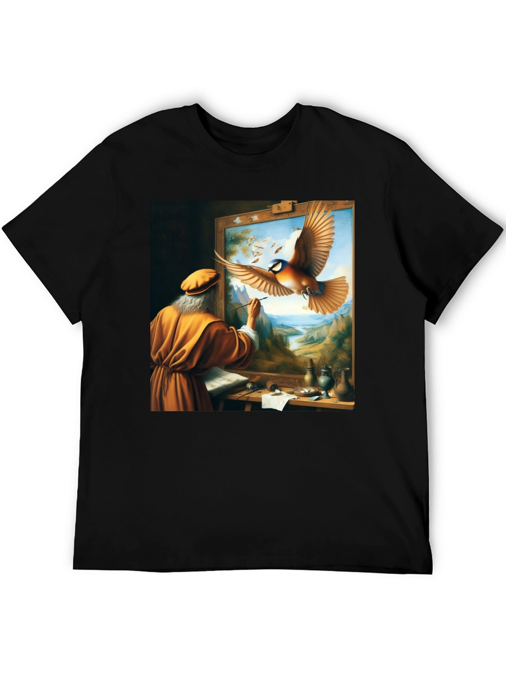 Artistic Painter Graphic Tee
