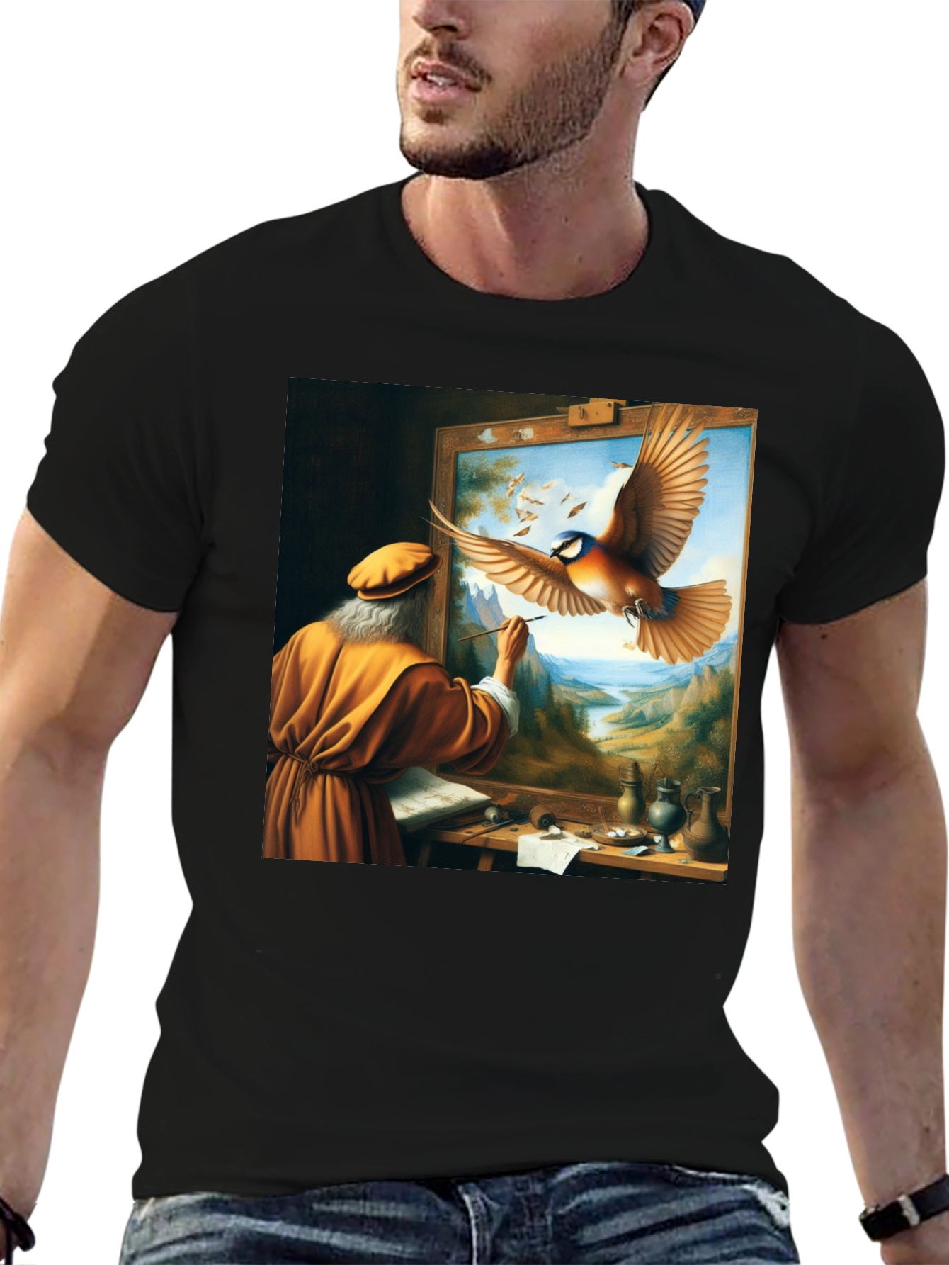 Artistic Painter Graphic Tee