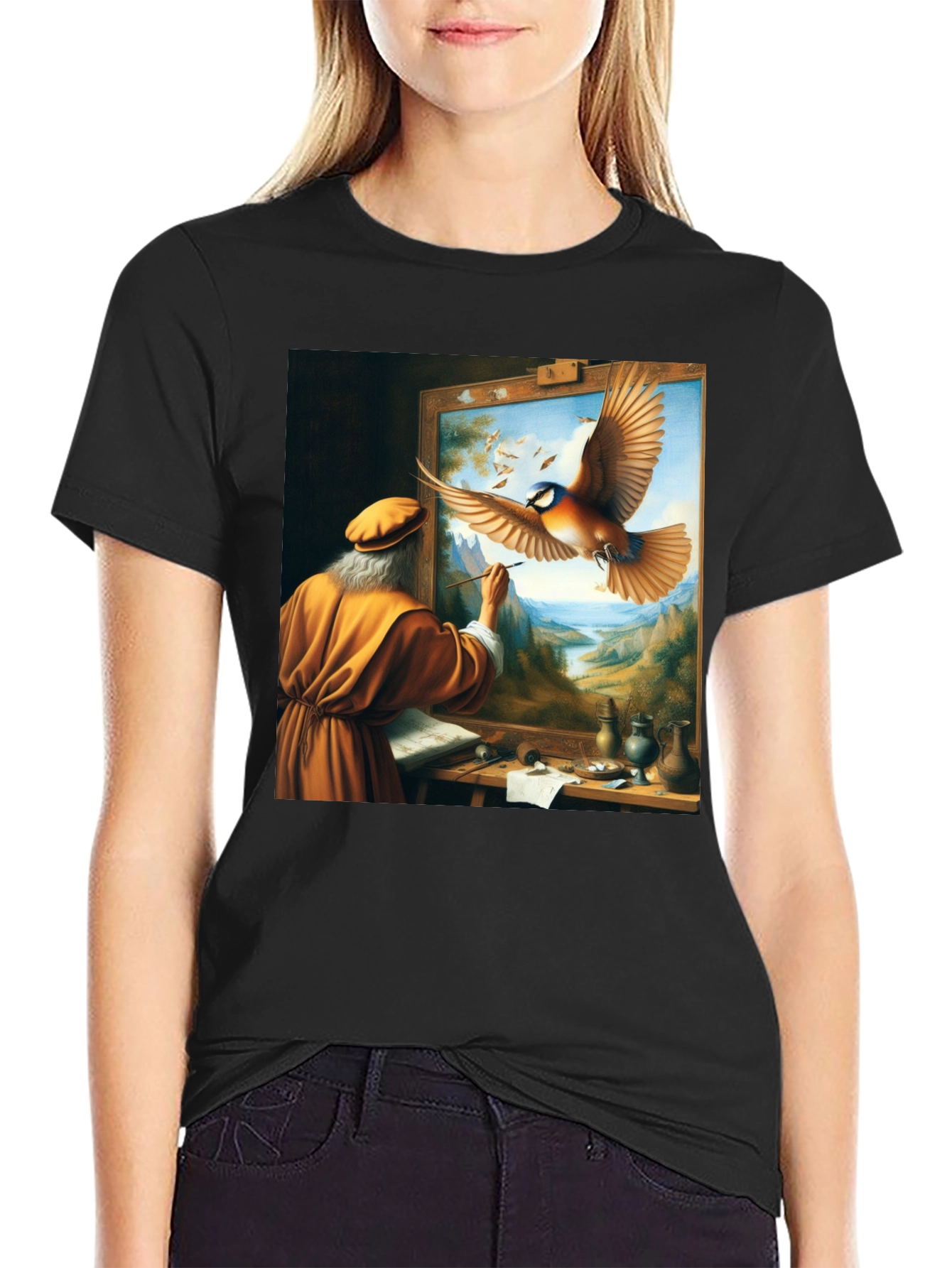 Artistic Painter Graphic Tee
