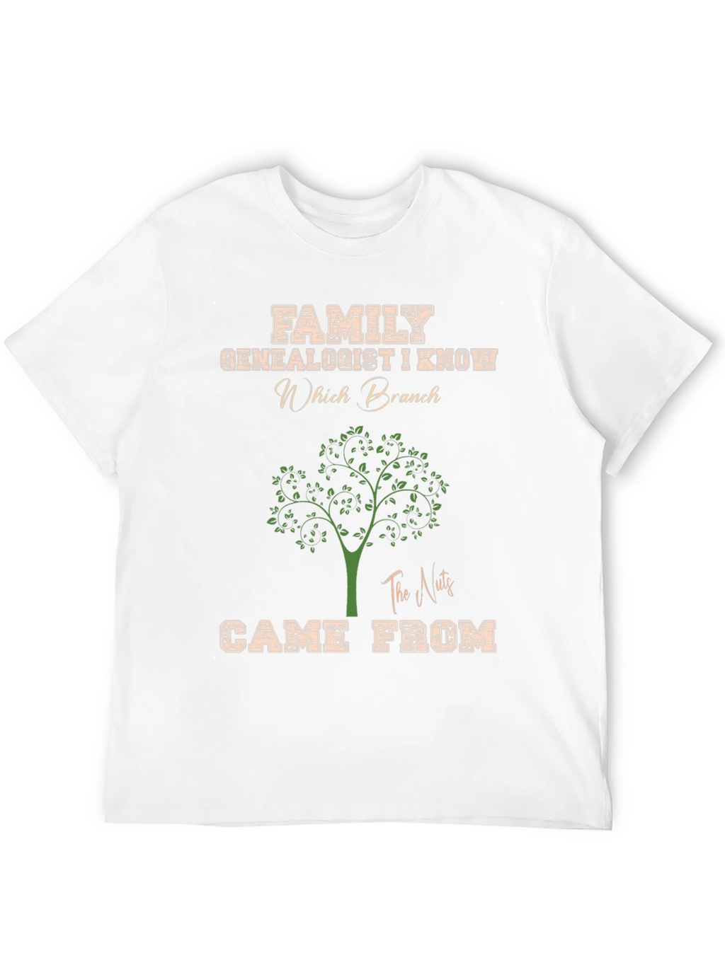 Family Genealogist Novelty T-Shirt