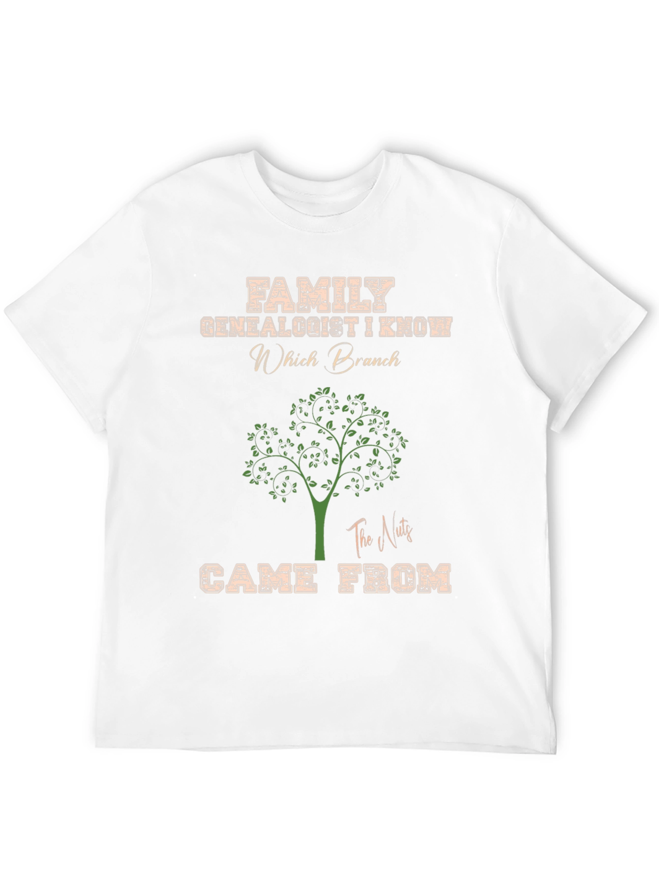Family Genealogist Novelty T-Shirt