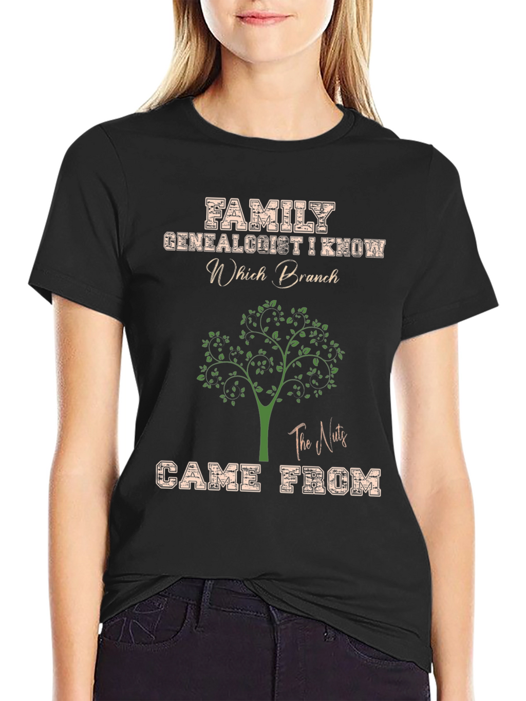 Family Genealogist Novelty T-Shirt