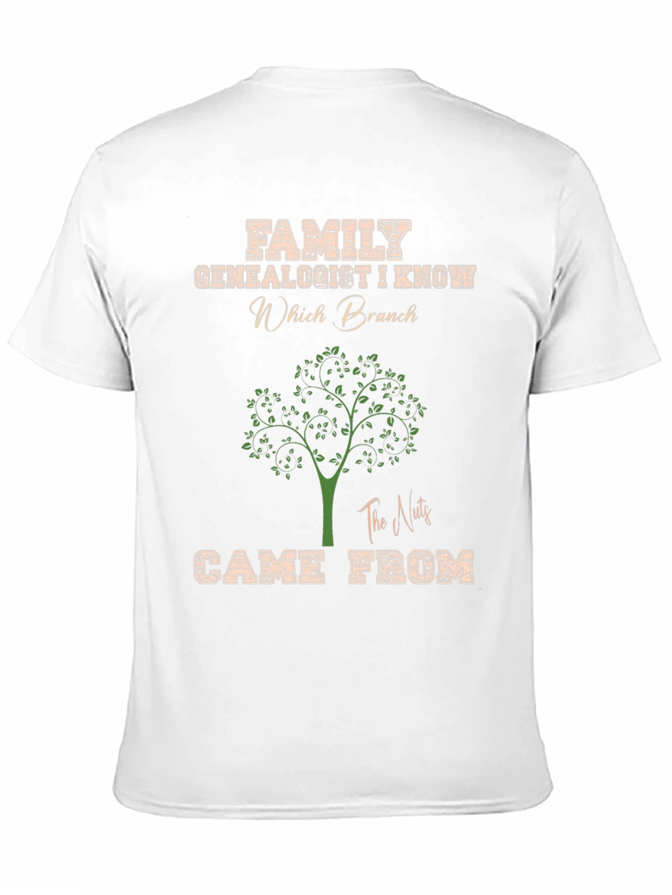 Family Genealogist Novelty T-Shirt