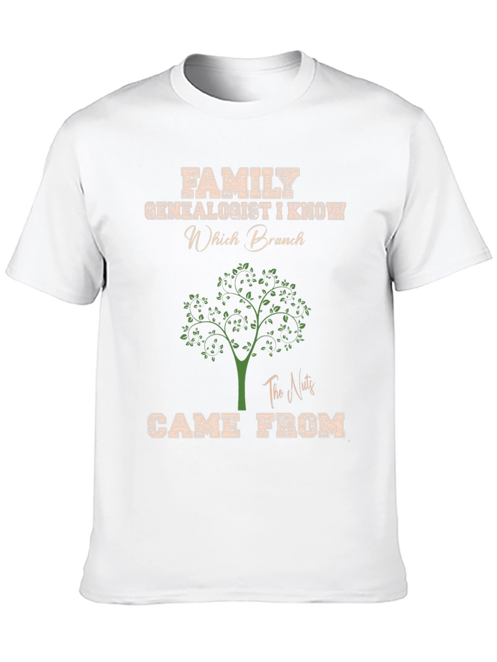Family Genealogist Novelty T-Shirt