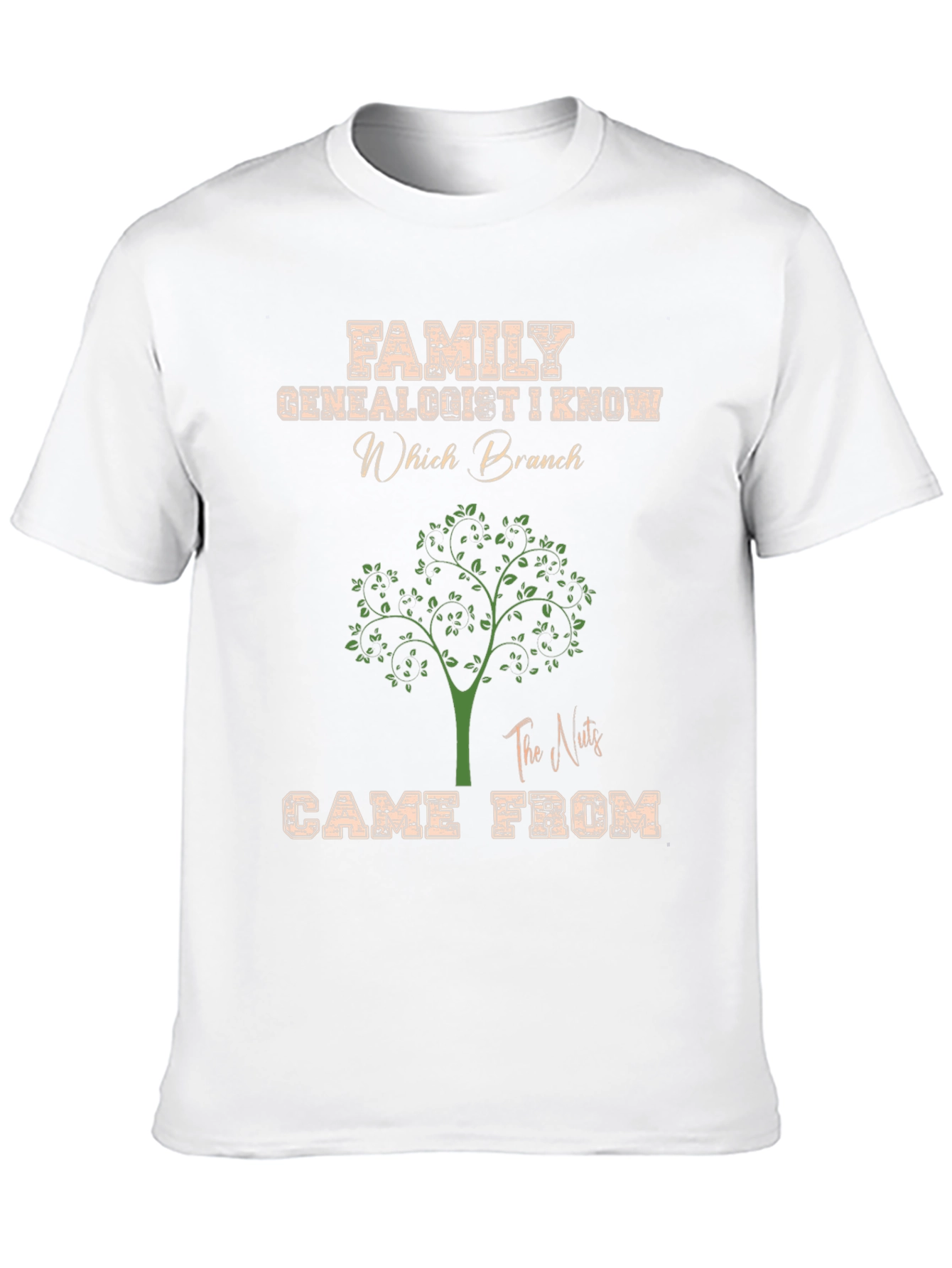 Family Genealogist Novelty T-Shirt