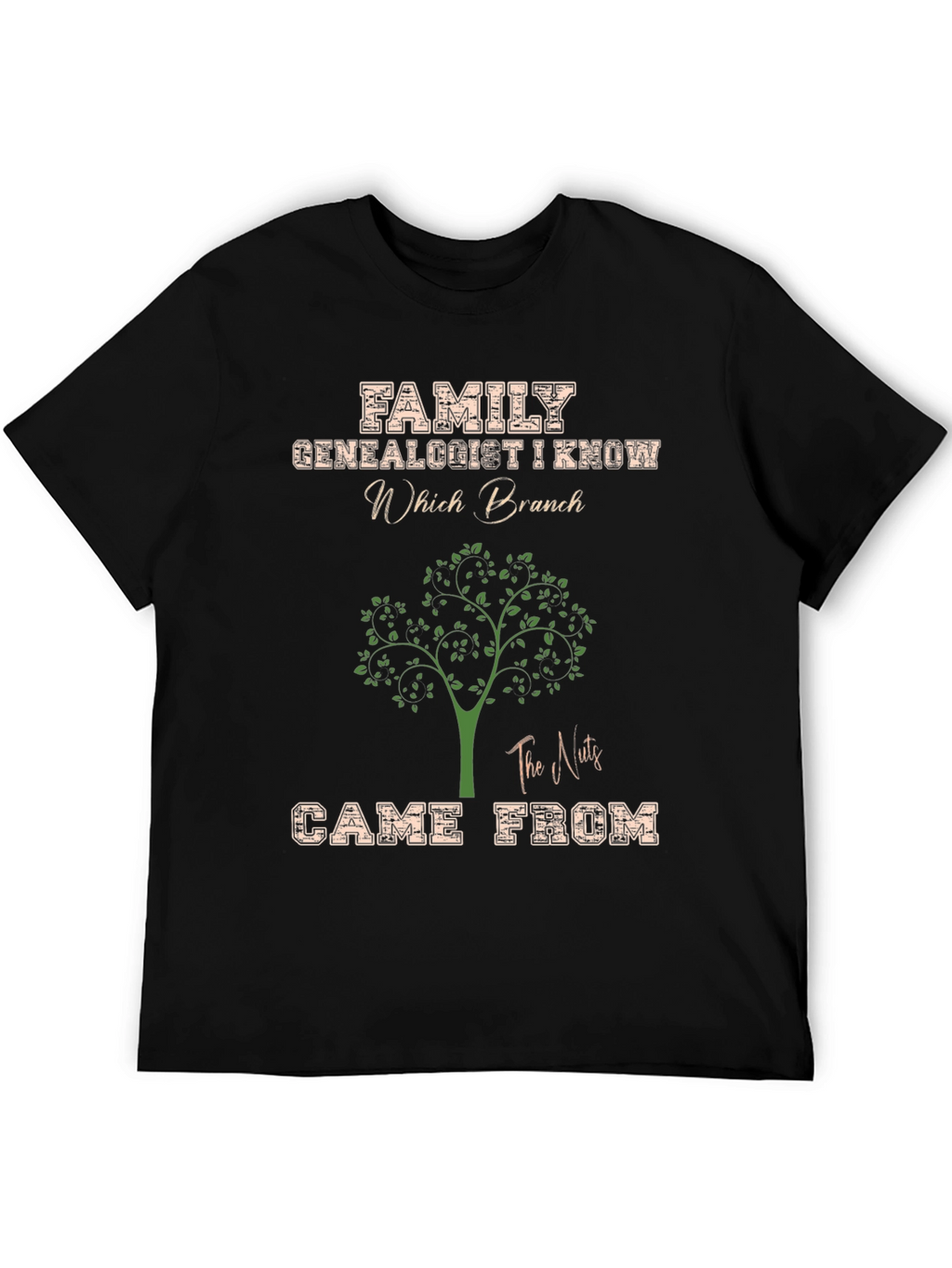 Family Genealogist Novelty T-Shirt