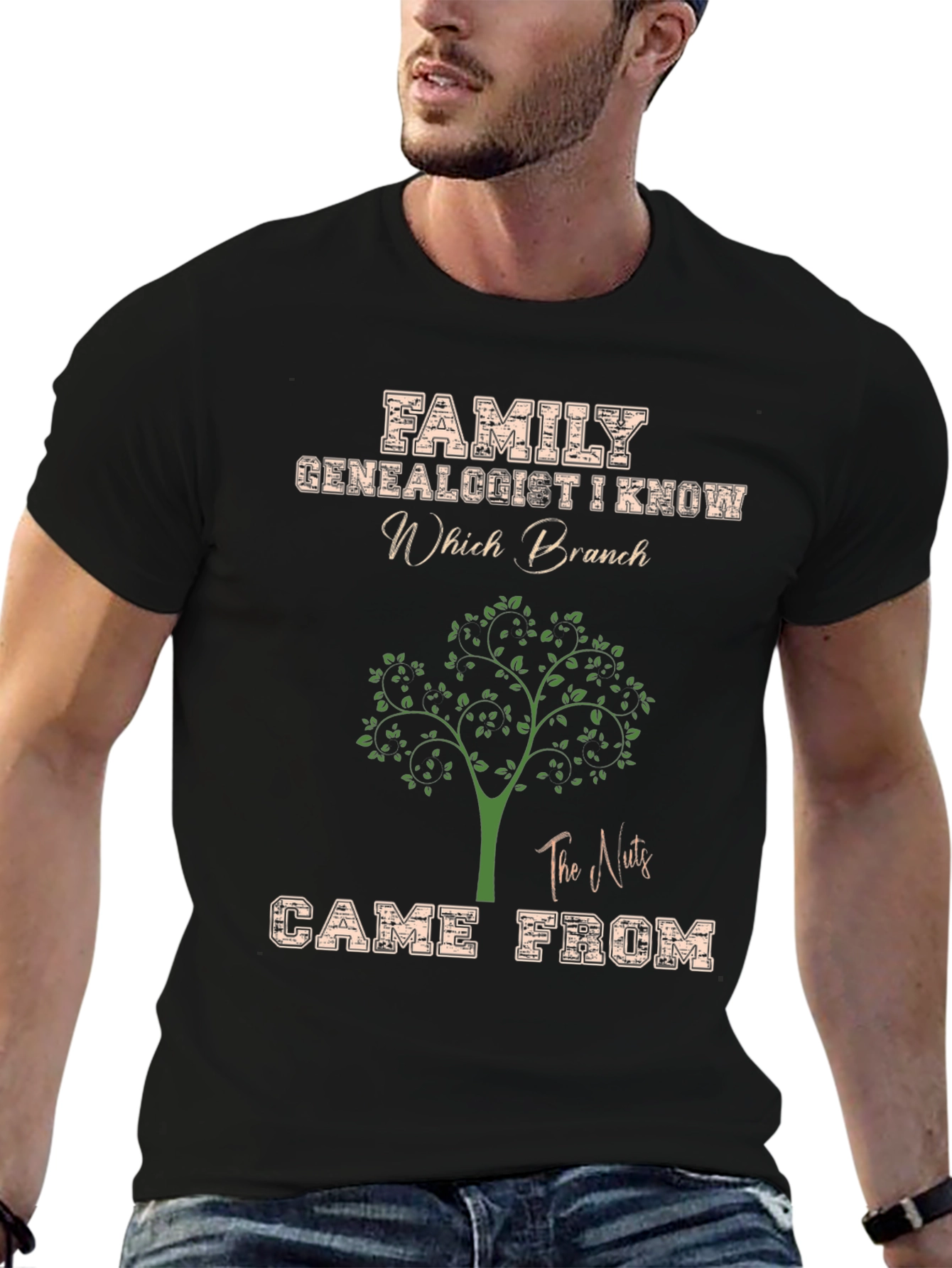 Family Genealogist Novelty T-Shirt