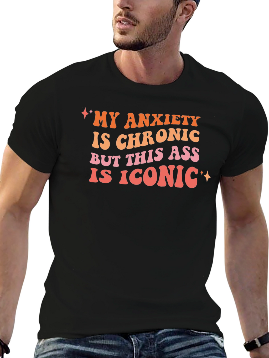 My Anxiety is Chronic Graphic Tee