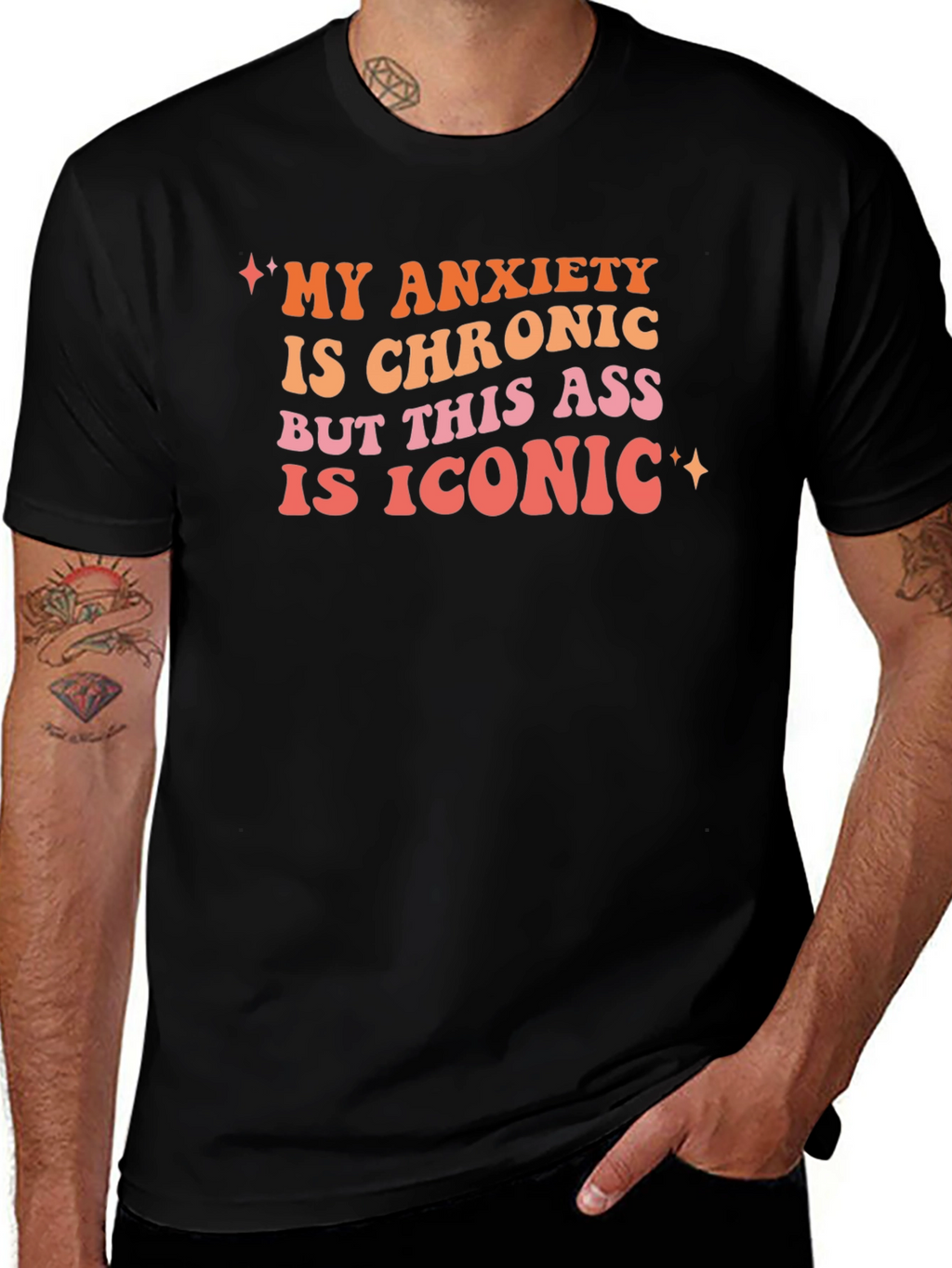 My Anxiety is Chronic Graphic Tee
