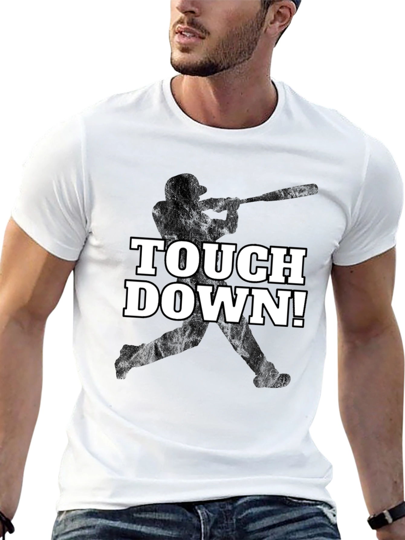 Touchdown Baseball Graphic Tee