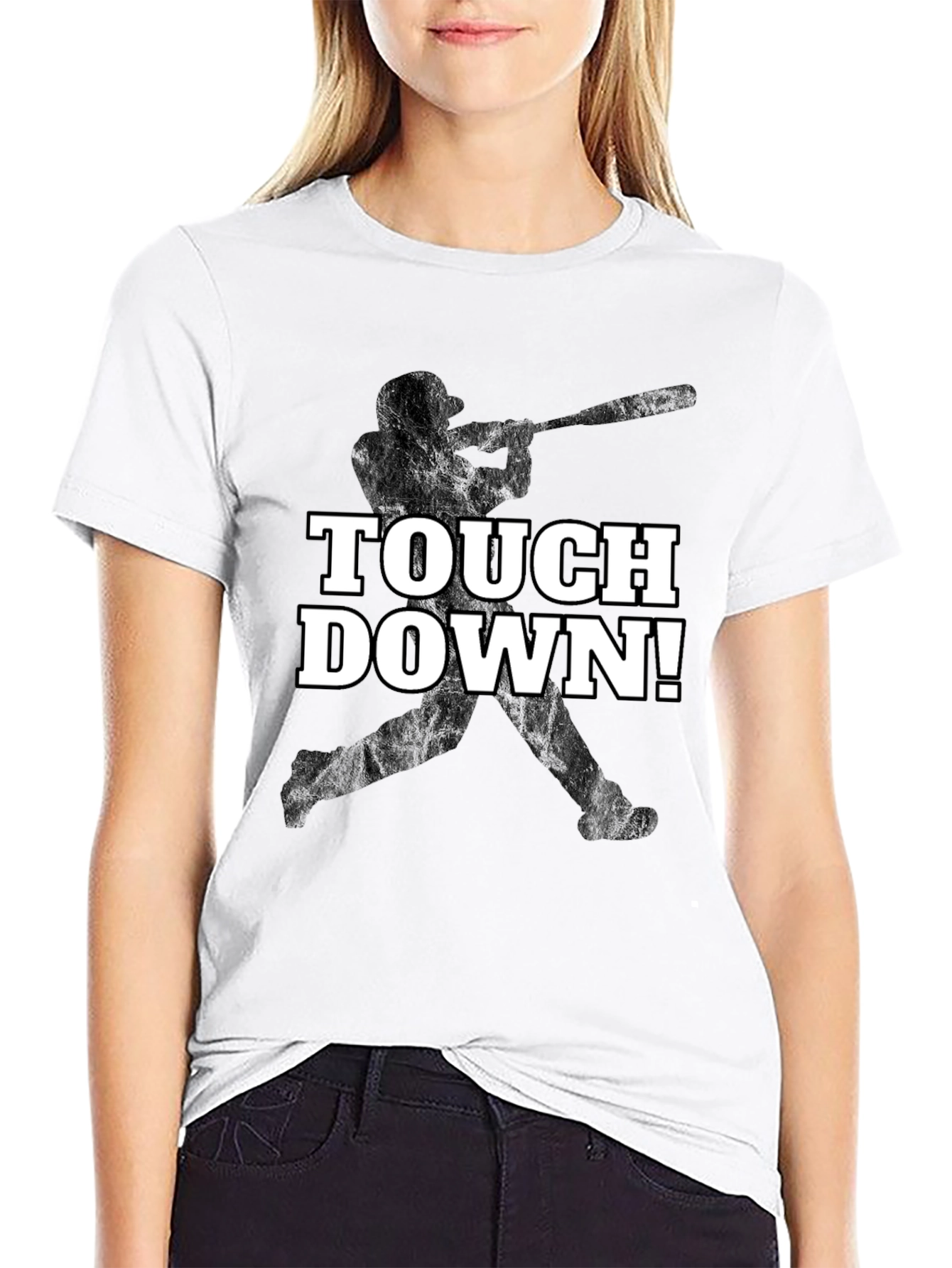 Touchdown Baseball Graphic Tee
