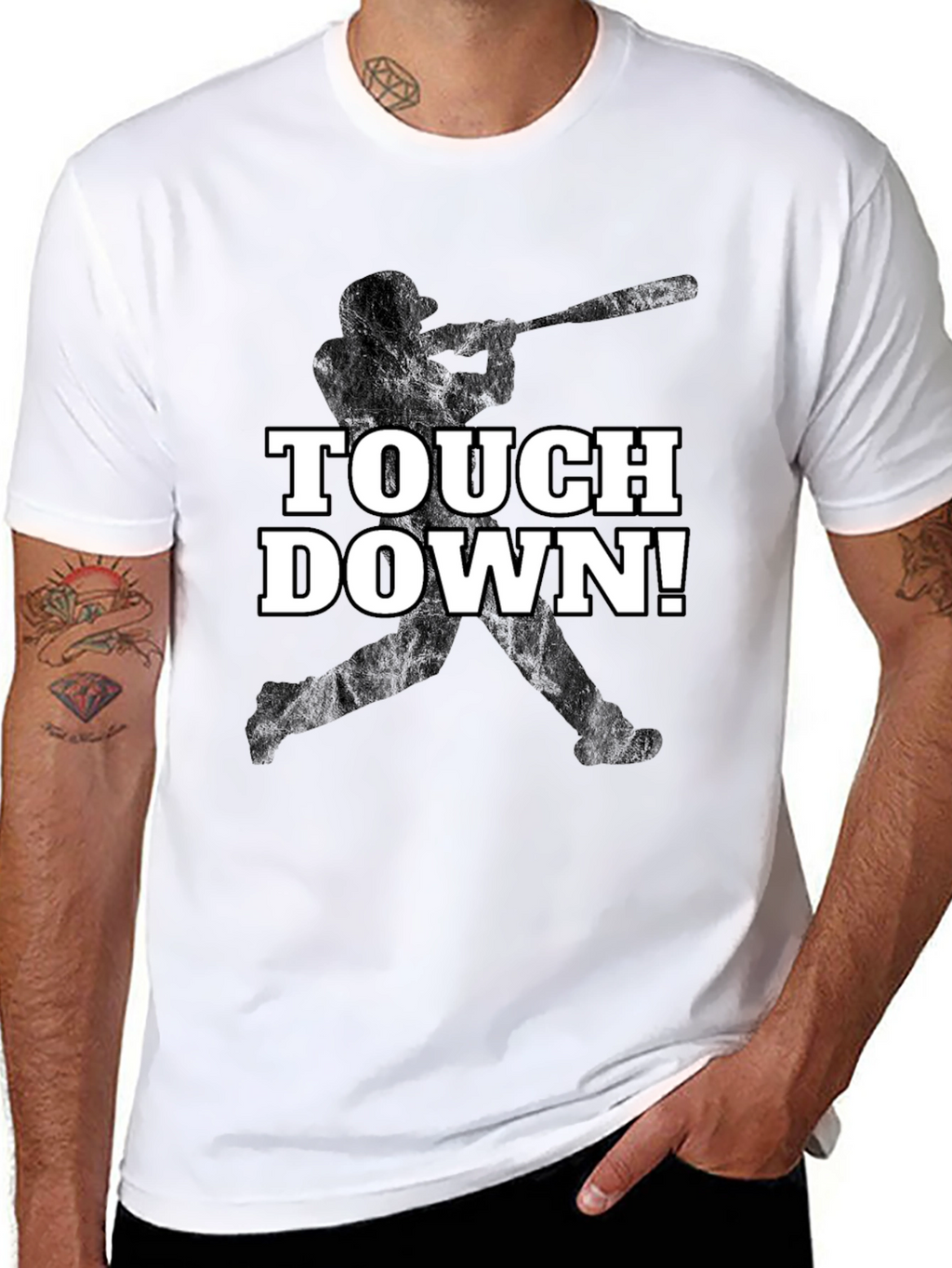 Touchdown Baseball Graphic Tee