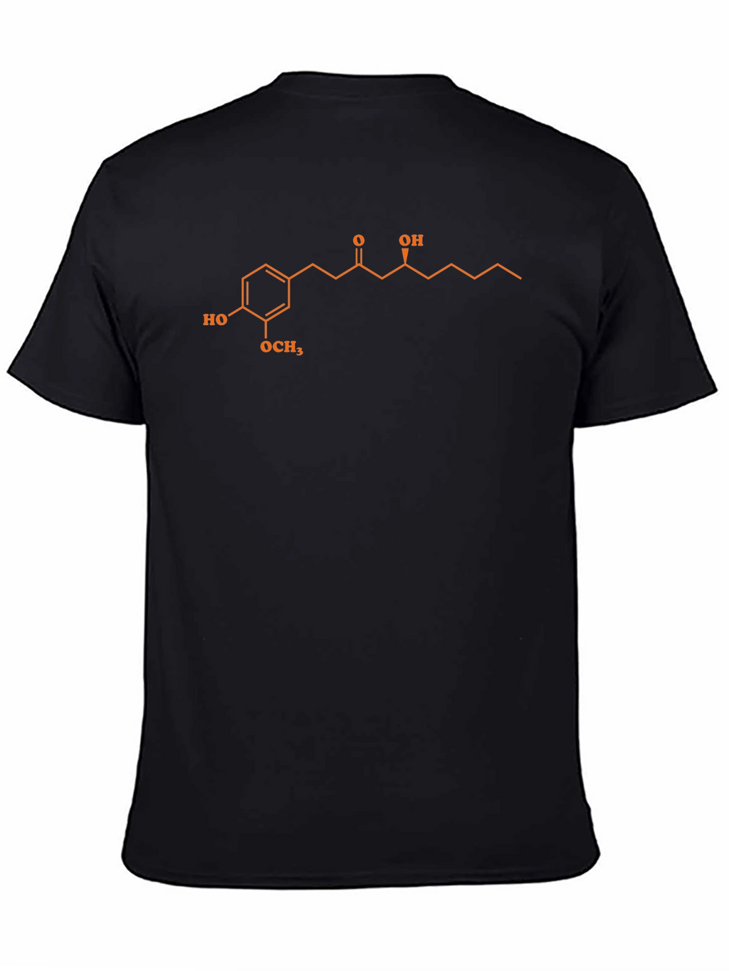 Science T-Shirt - Black with Molecule Graphic
