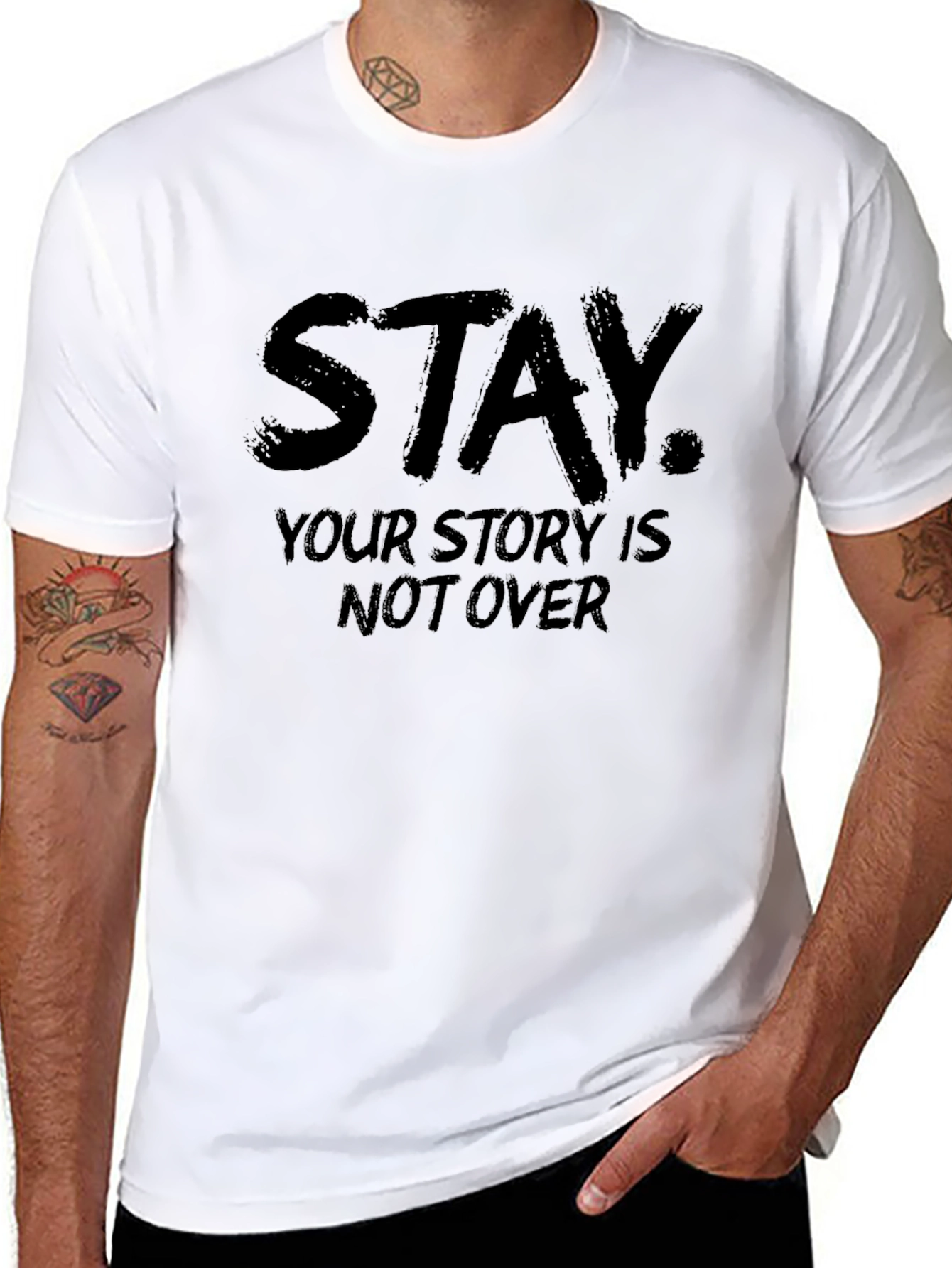 Stay Your Story Is Not Over Graphic Tee