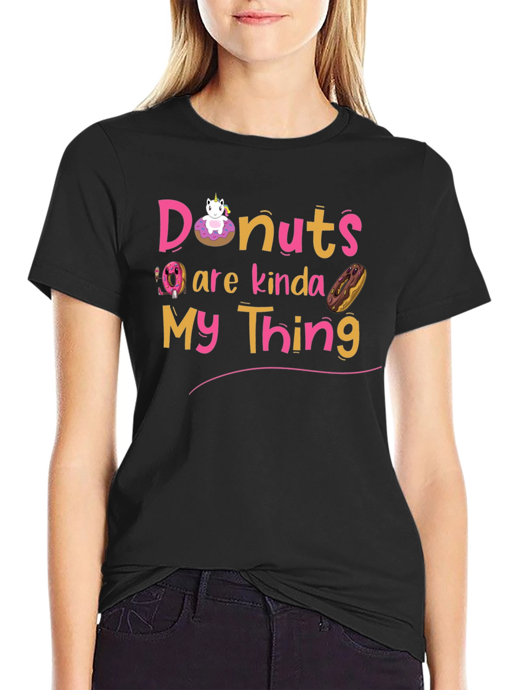 Donuts Are My Thing Graphic T-Shirt