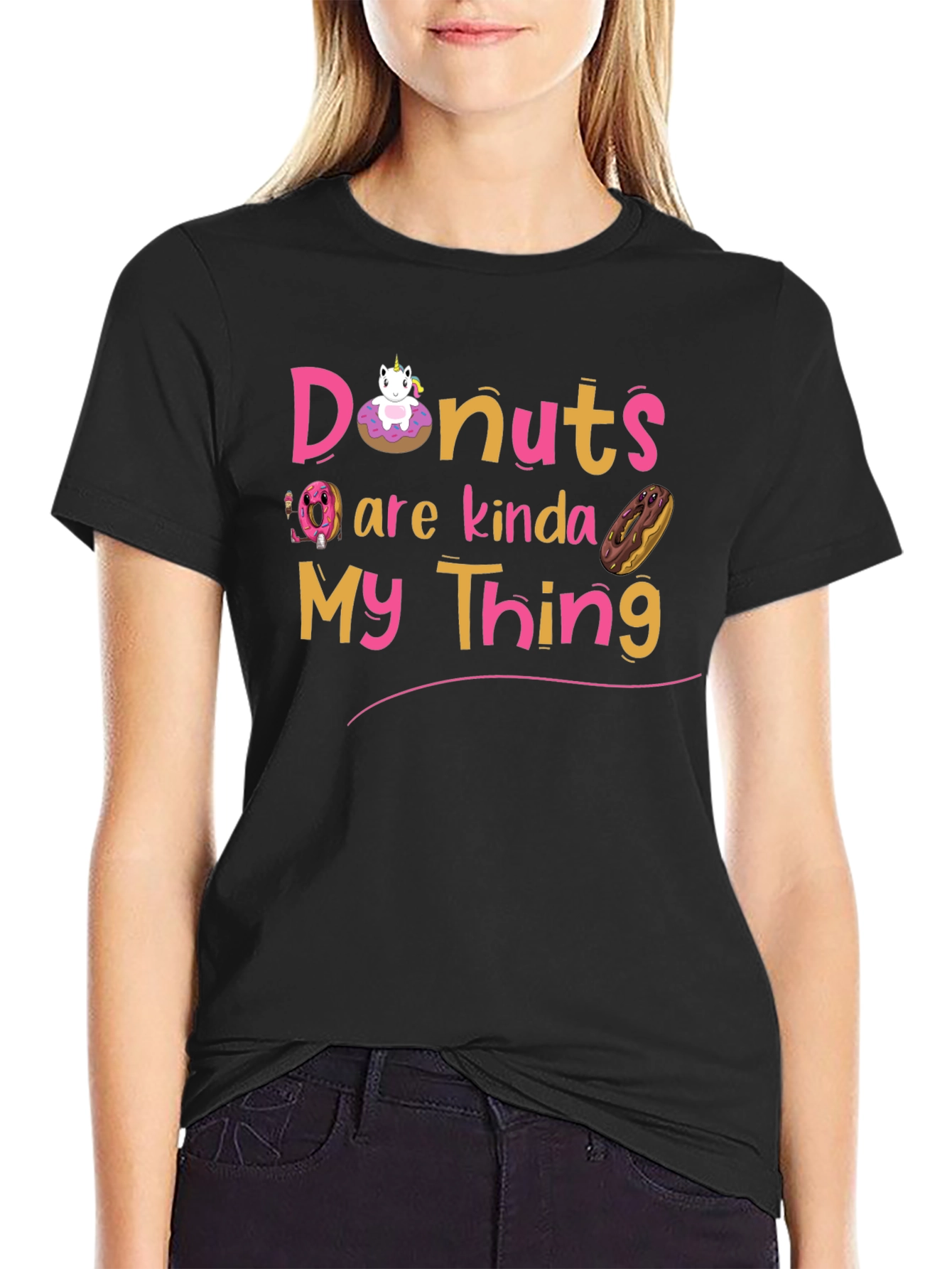 Donuts Are My Thing Graphic T-Shirt