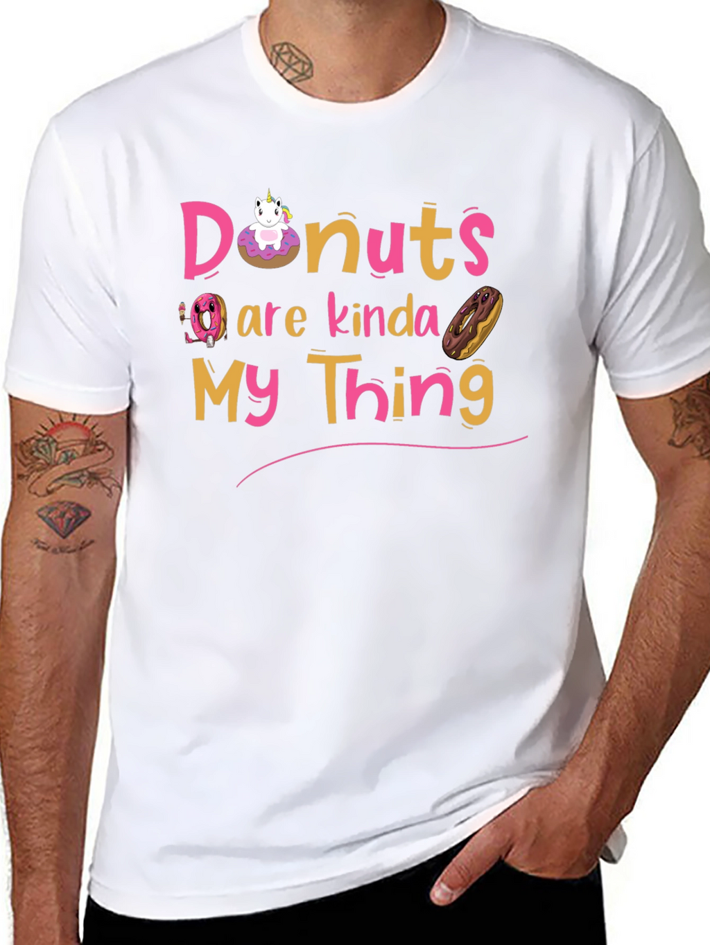 Donuts Are My Thing Graphic T-Shirt