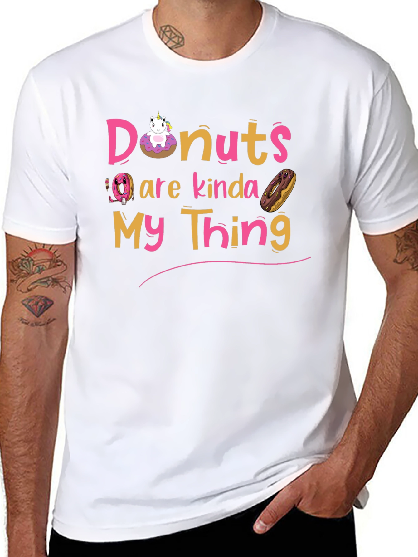 Donuts Are My Thing Graphic T-Shirt
