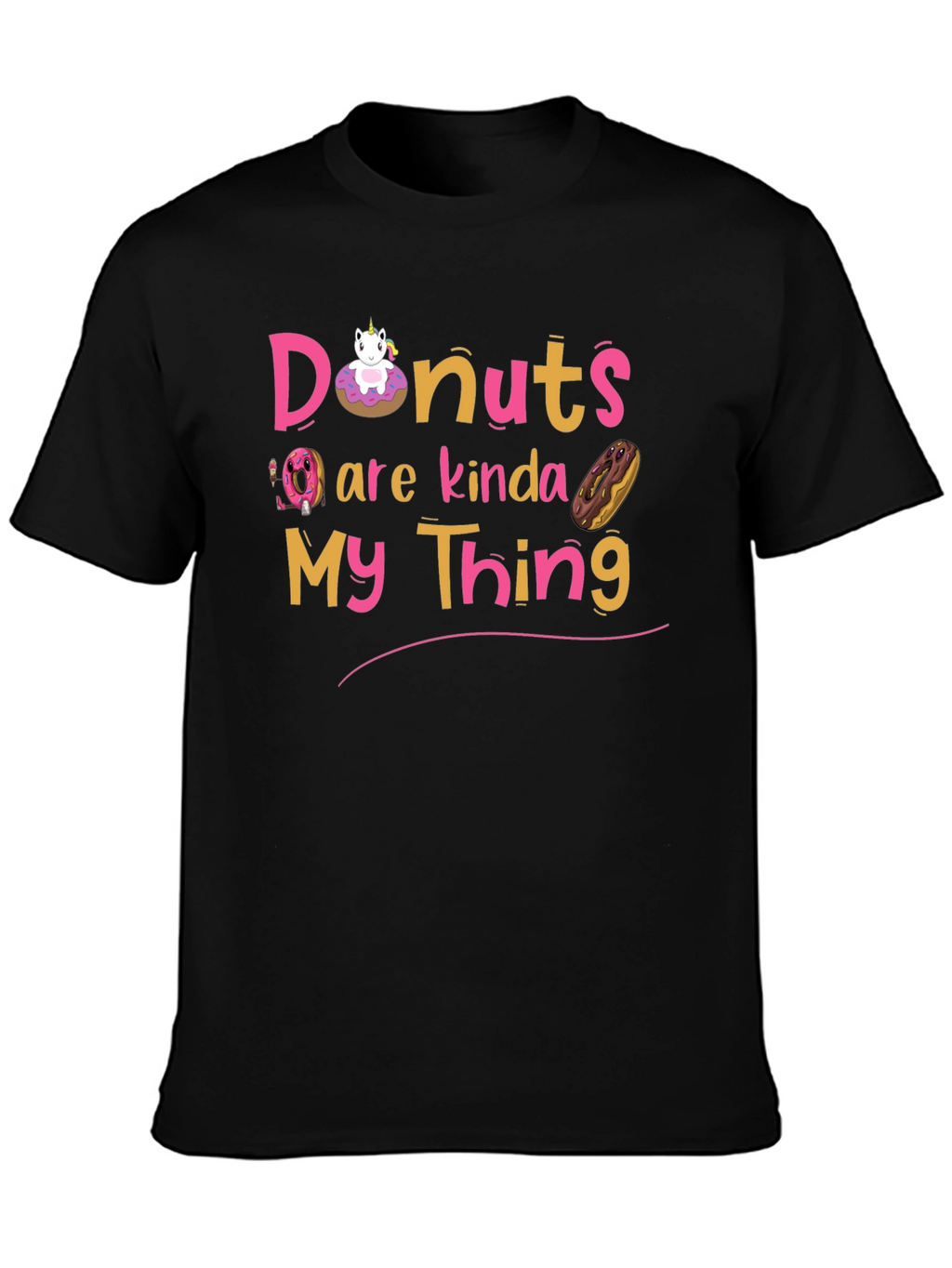 Donuts Are My Thing Graphic T-Shirt