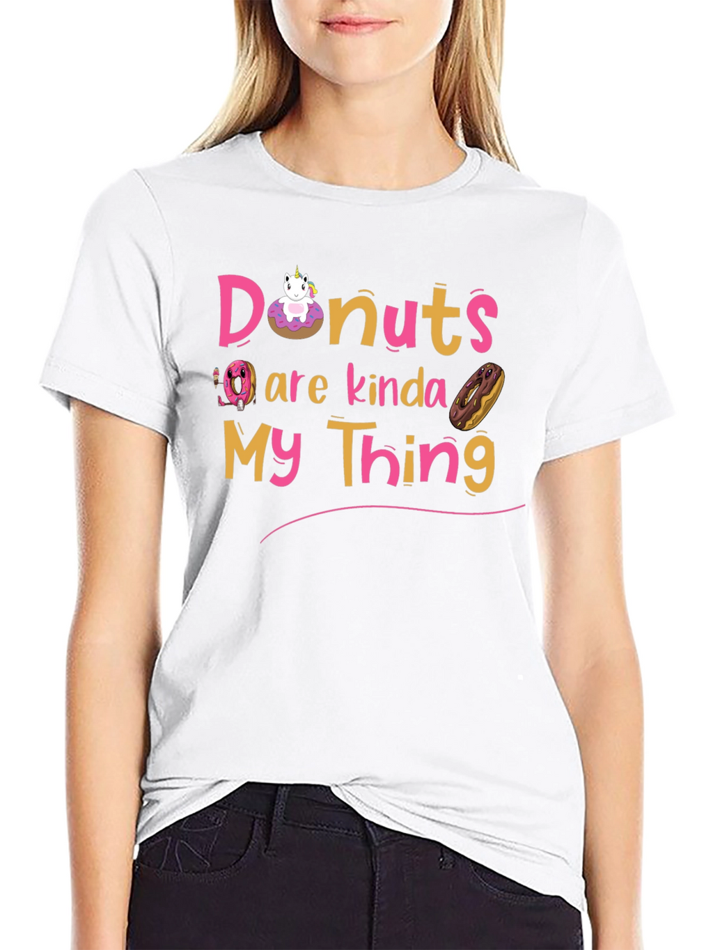 Donuts Are My Thing Graphic T-Shirt
