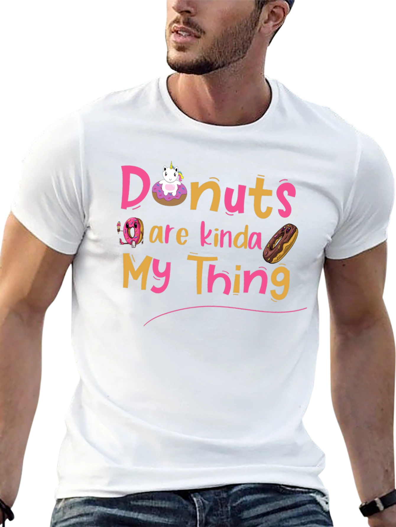 Donuts Are My Thing Graphic T-Shirt