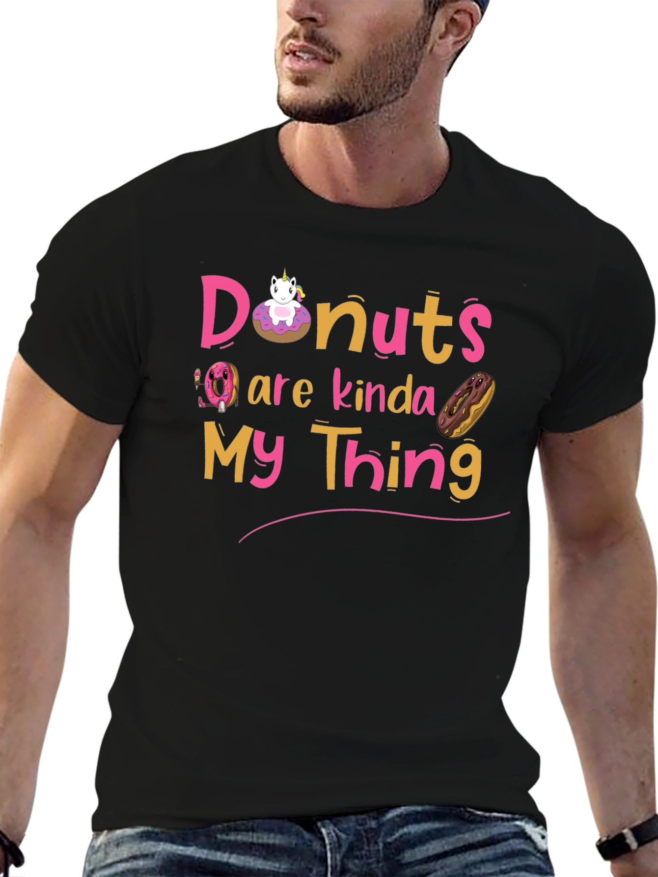 Donuts Are My Thing Graphic T-Shirt