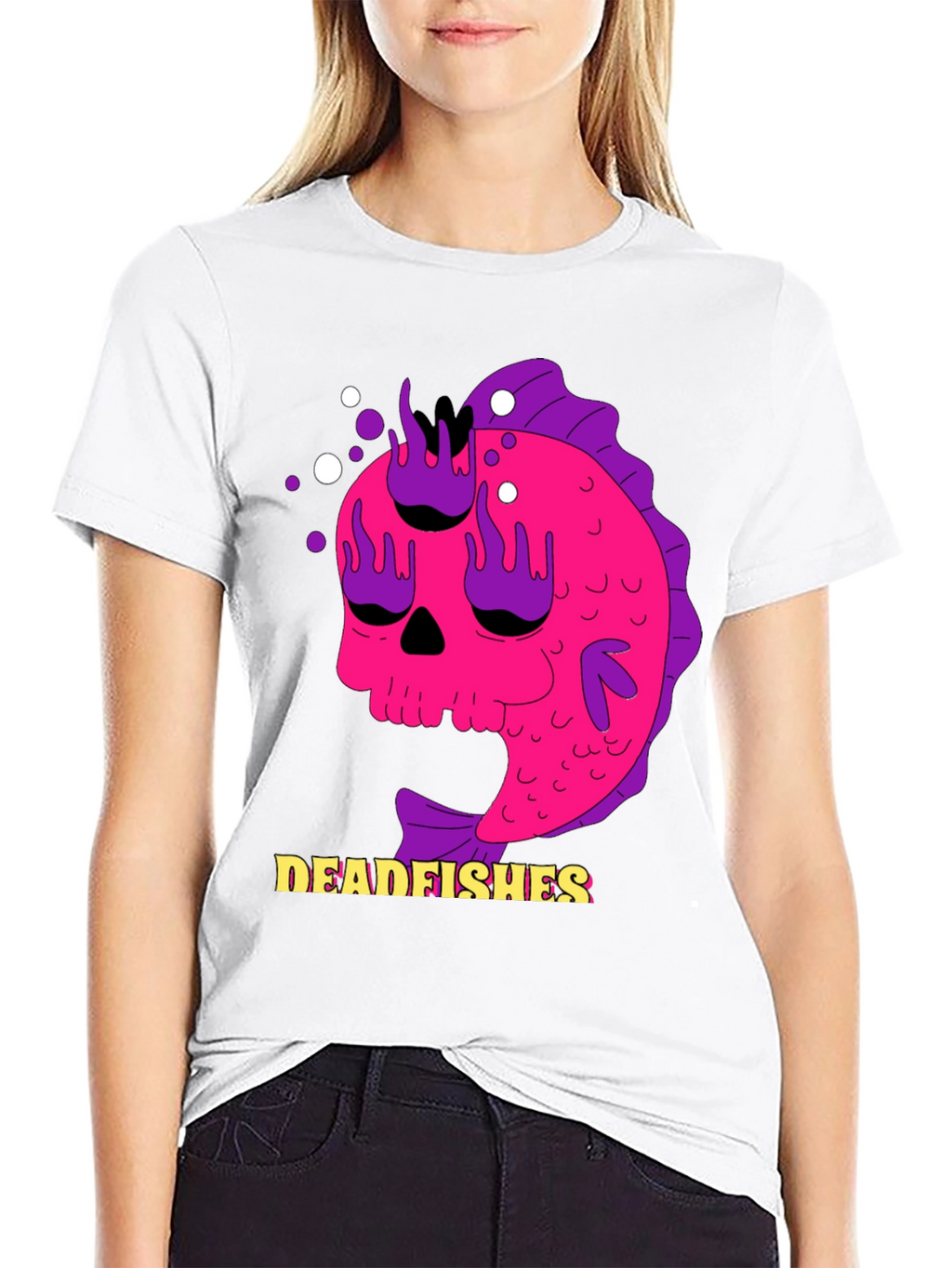 Dead Fishes Graphic T-Shirt