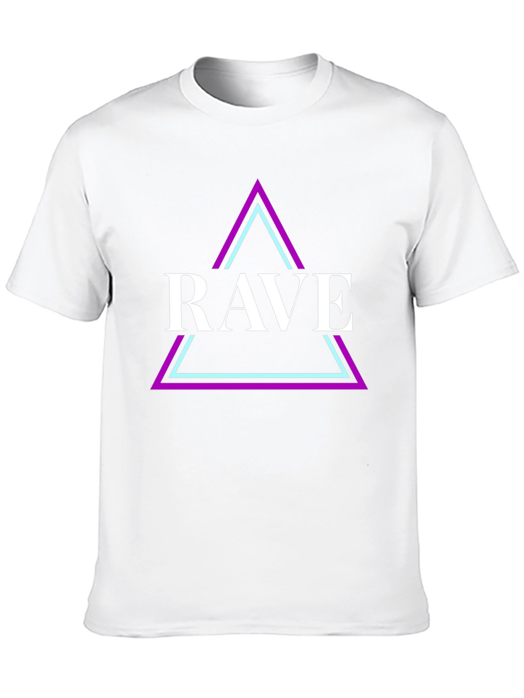 Rave Graphic Tee - Black Cotton Shirt