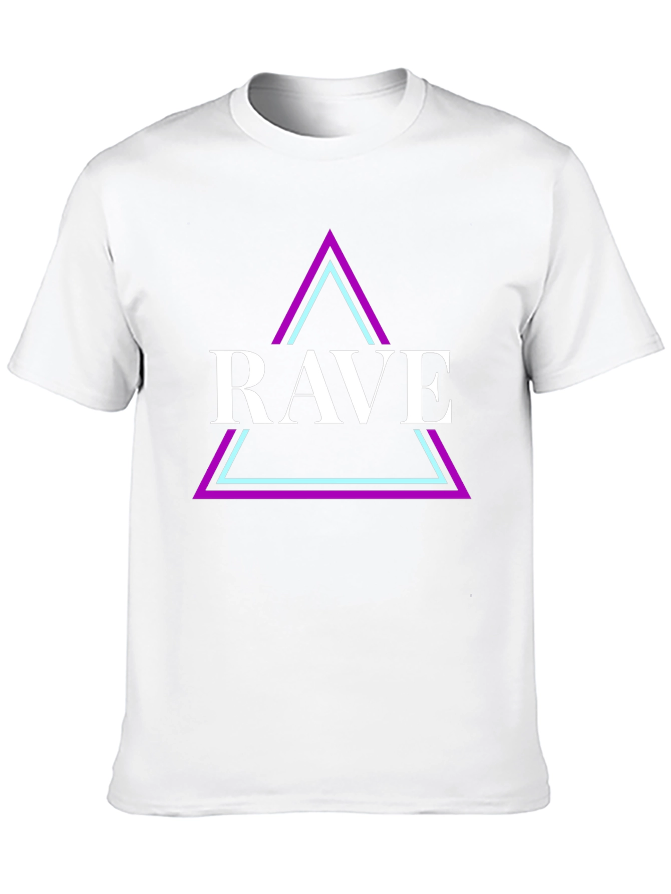Rave Graphic Tee - Black Cotton Shirt