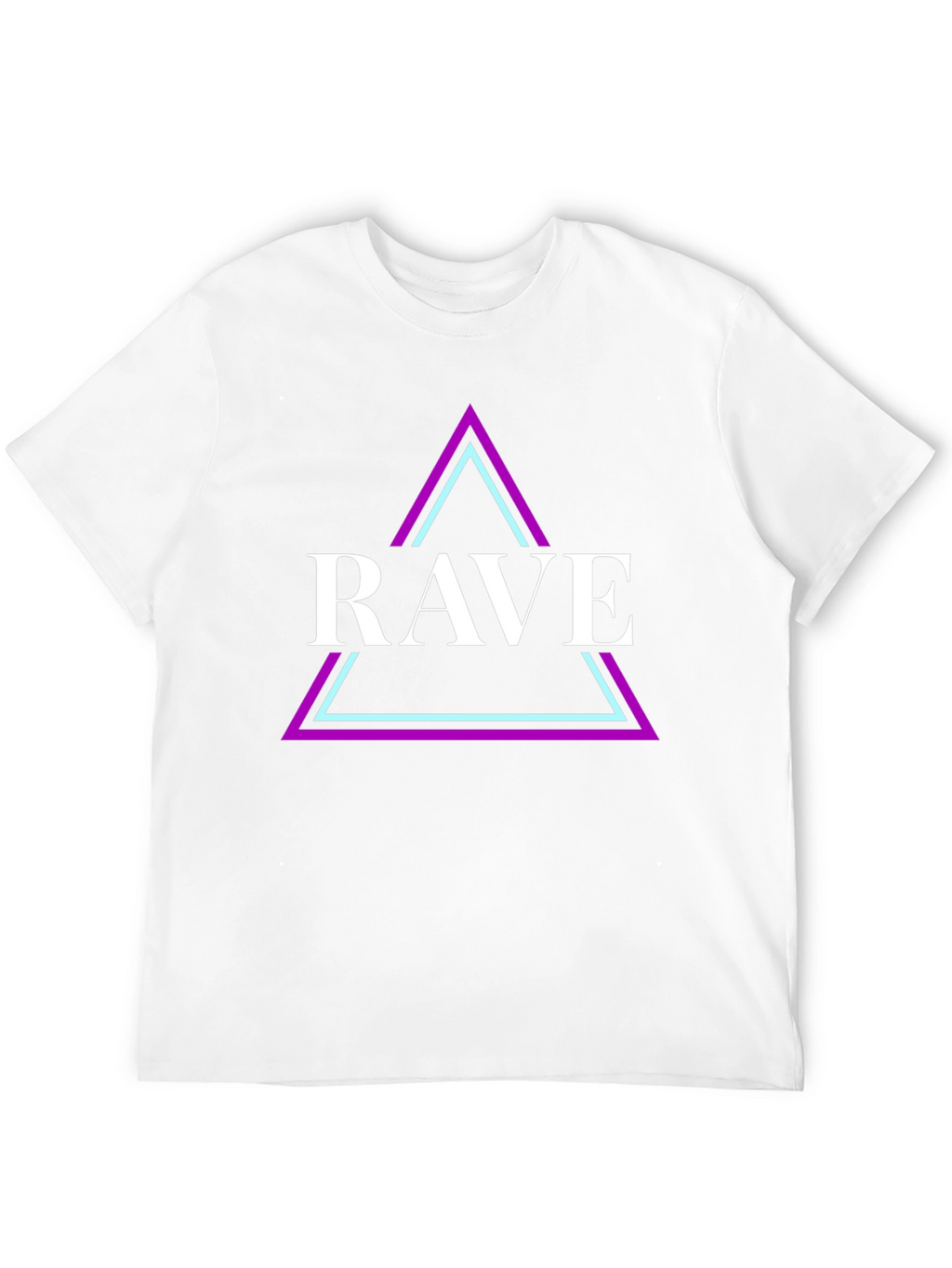 Rave Graphic Tee - Black Cotton Shirt