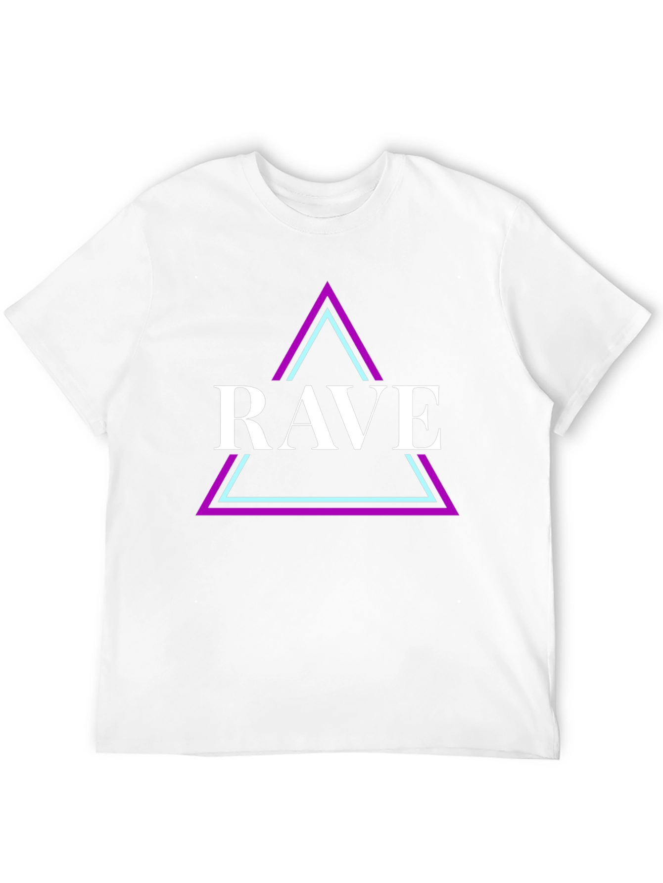 Rave Graphic Tee - Black Cotton Shirt