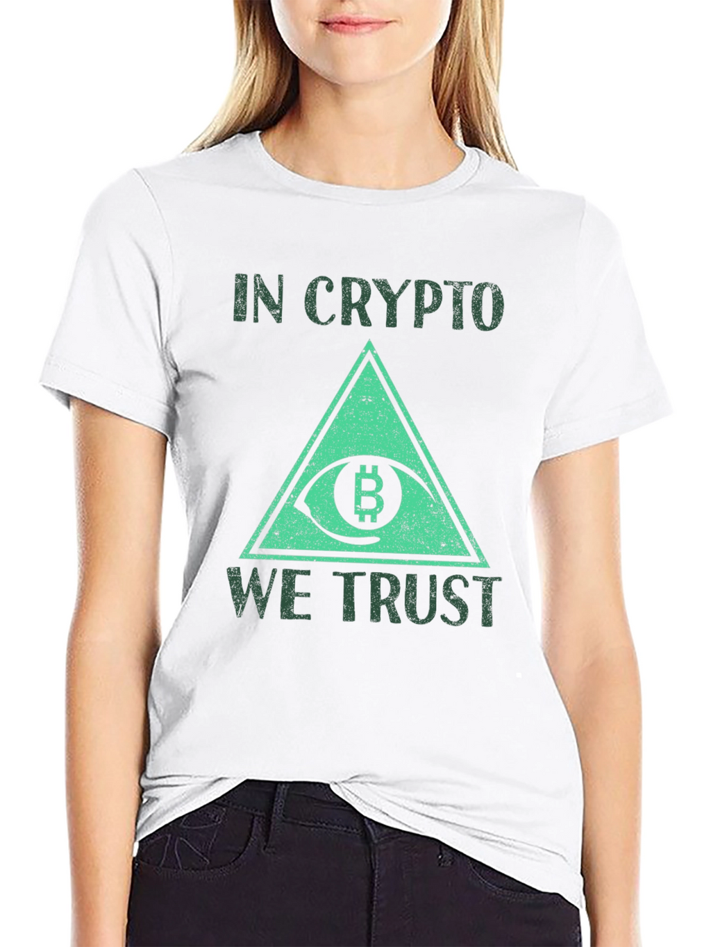 In Crypto We Trust Graphic Tee