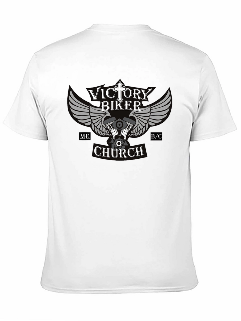 Victory Biker Church Graphic T-Shirt