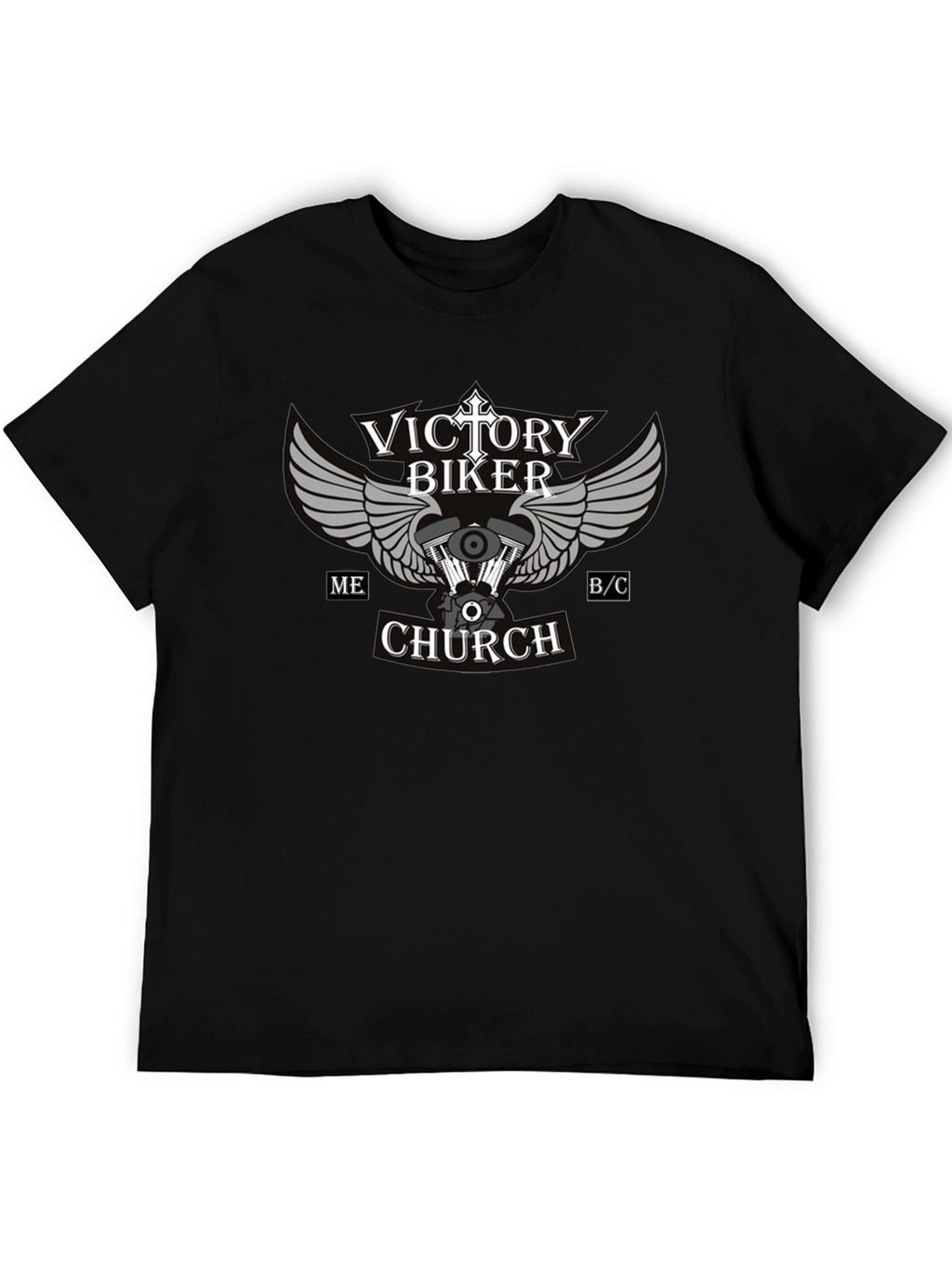Victory Biker Church Graphic T-Shirt