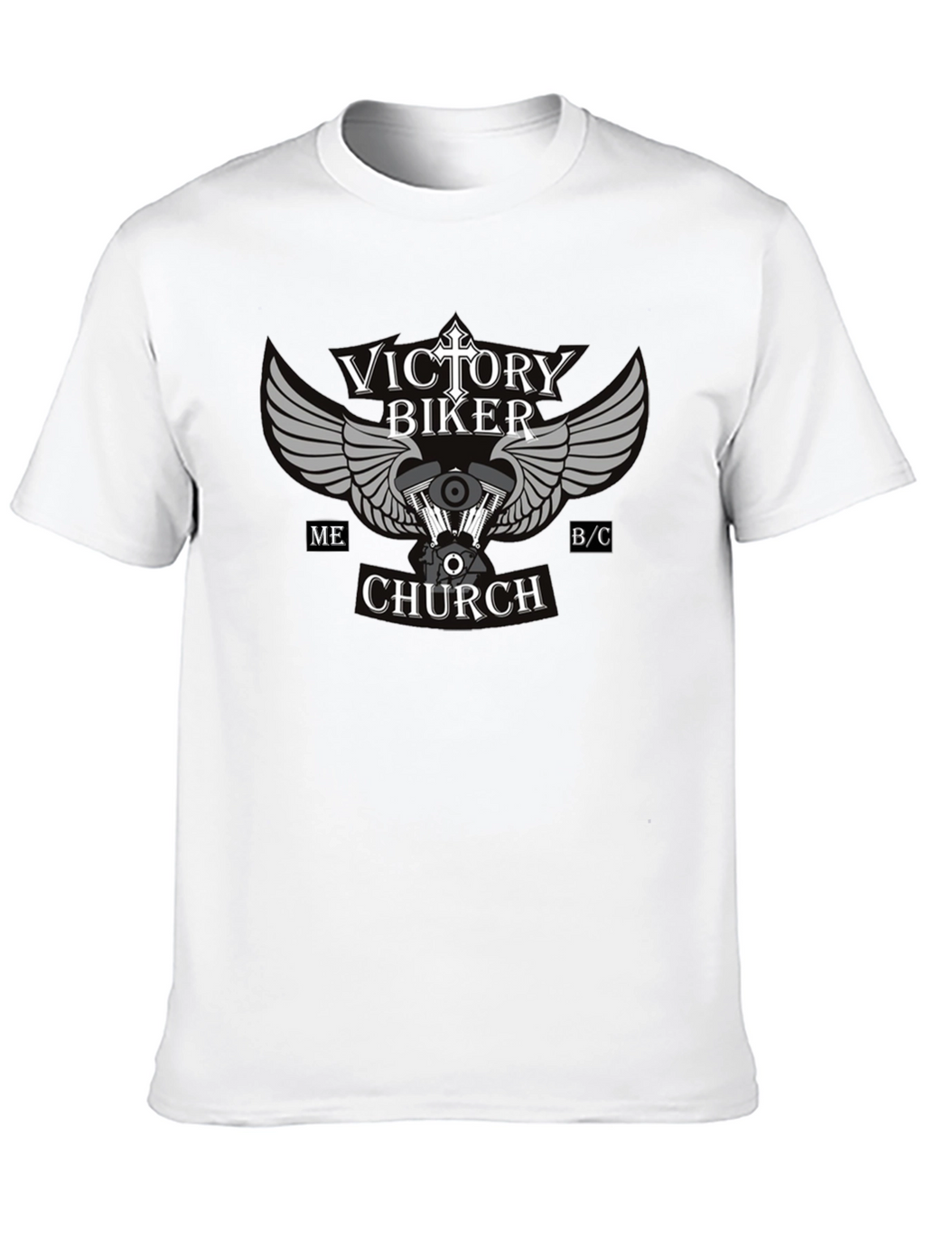Victory Biker Church Graphic T-Shirt