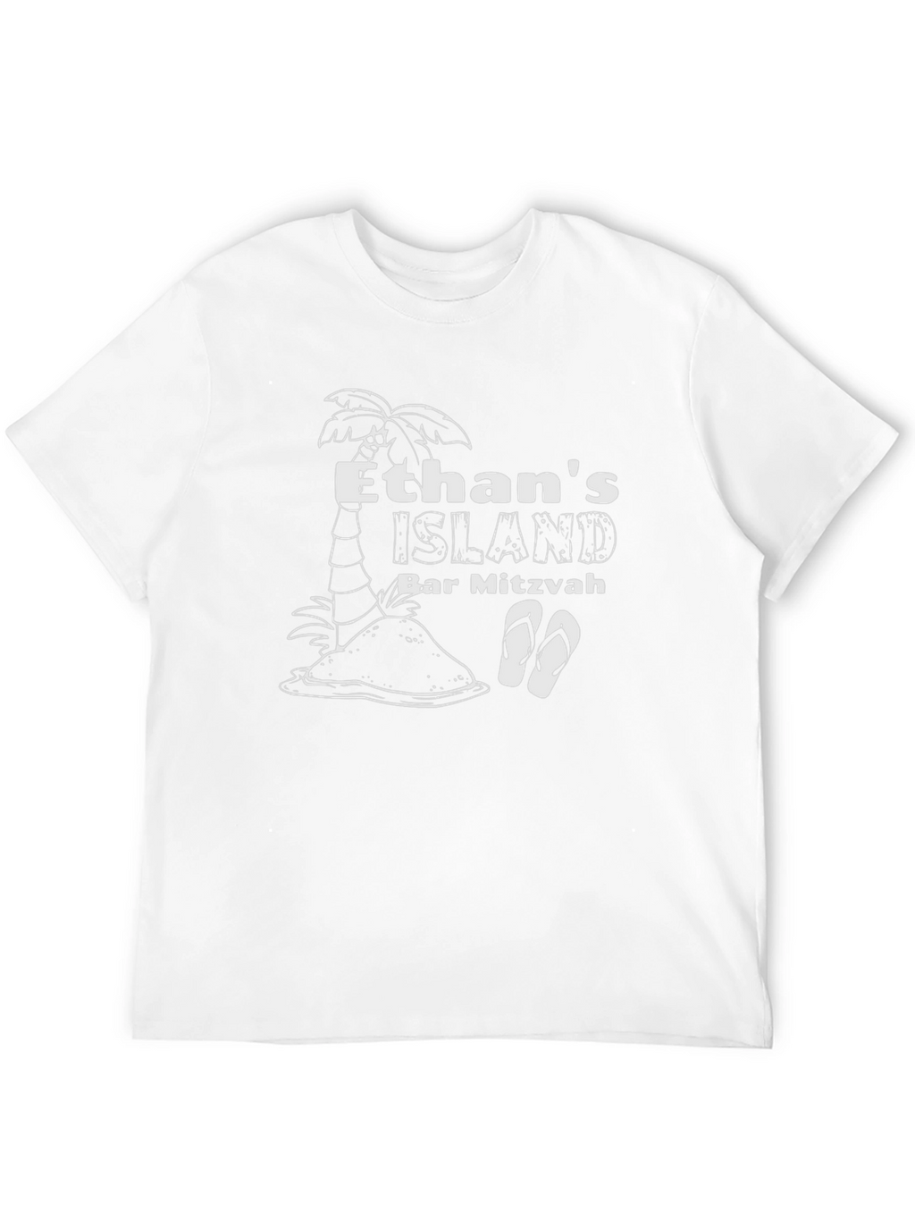 Ethans Island Bar Mitzvah Black T-Shirt