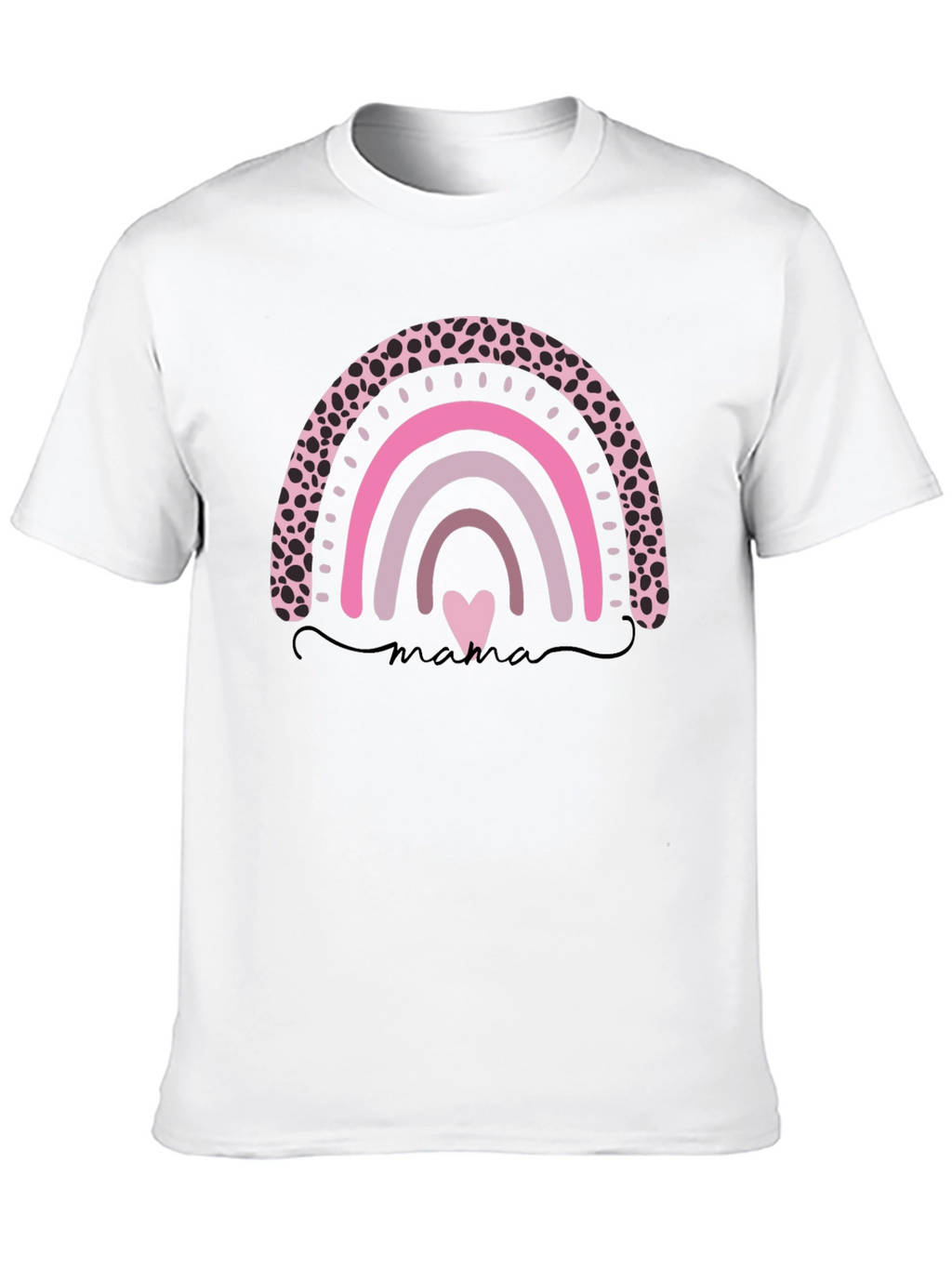 Mama Rainbow Graphic T-Shirt