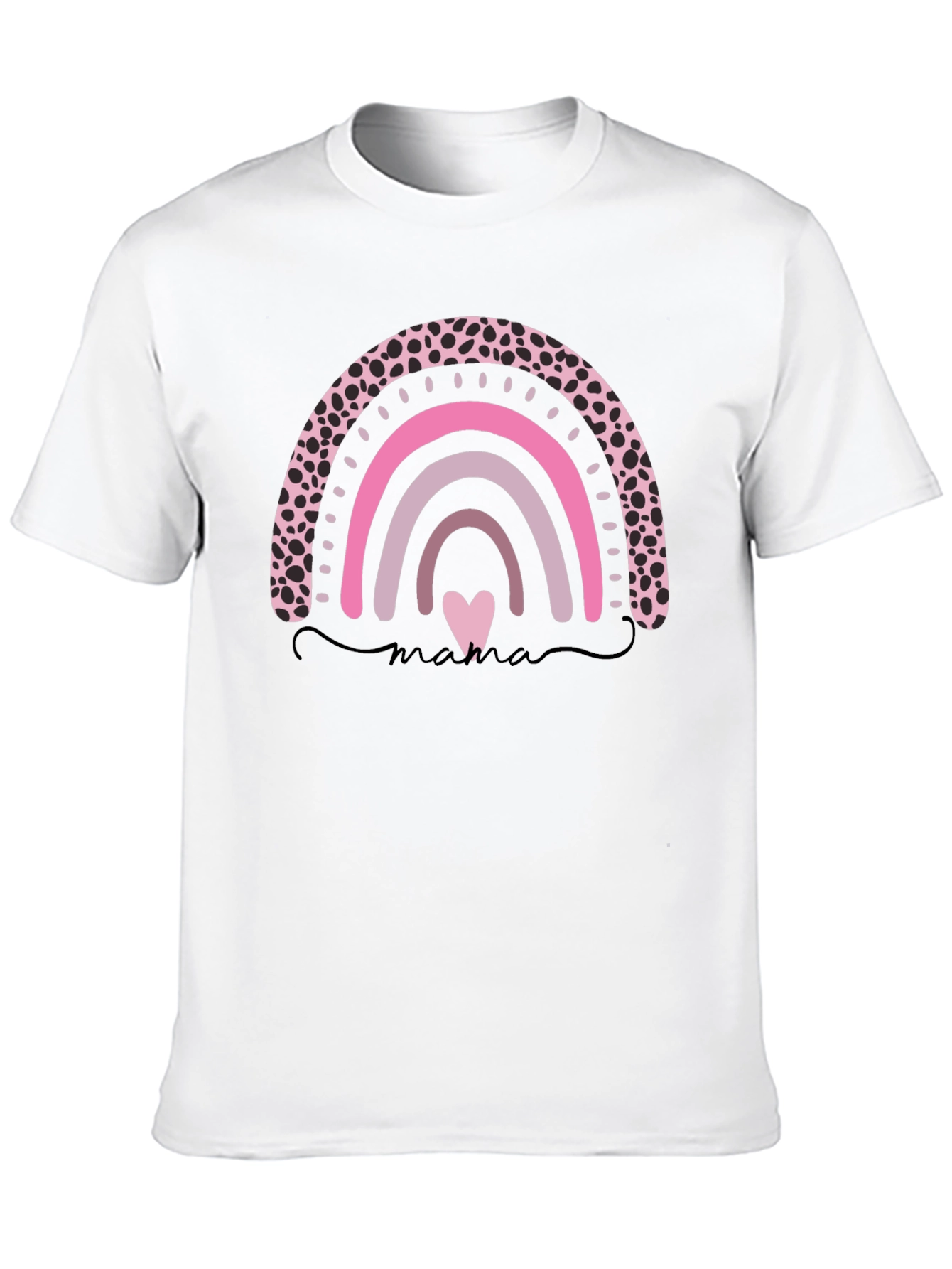 Mama Rainbow Graphic T-Shirt