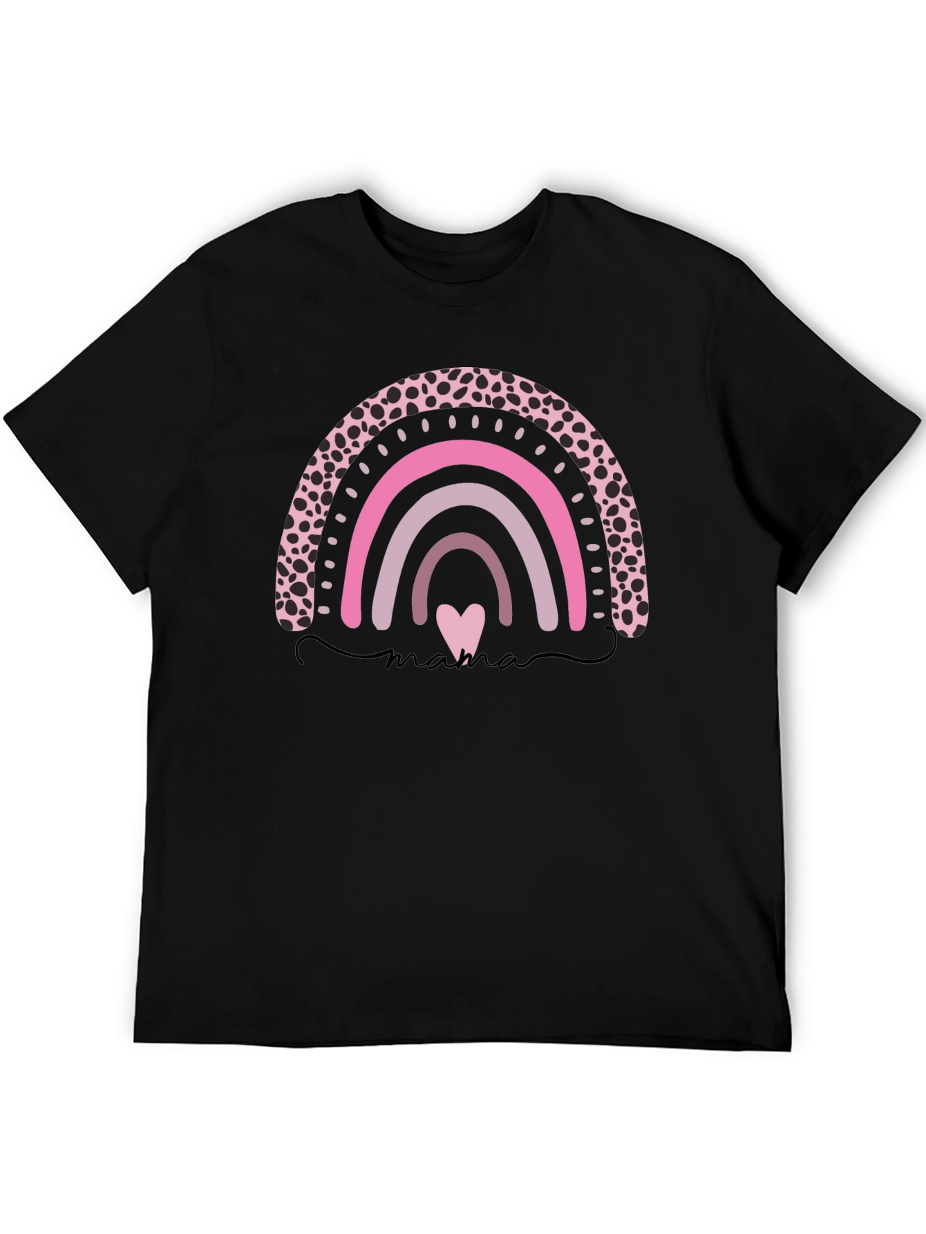Mama Rainbow Graphic T-Shirt