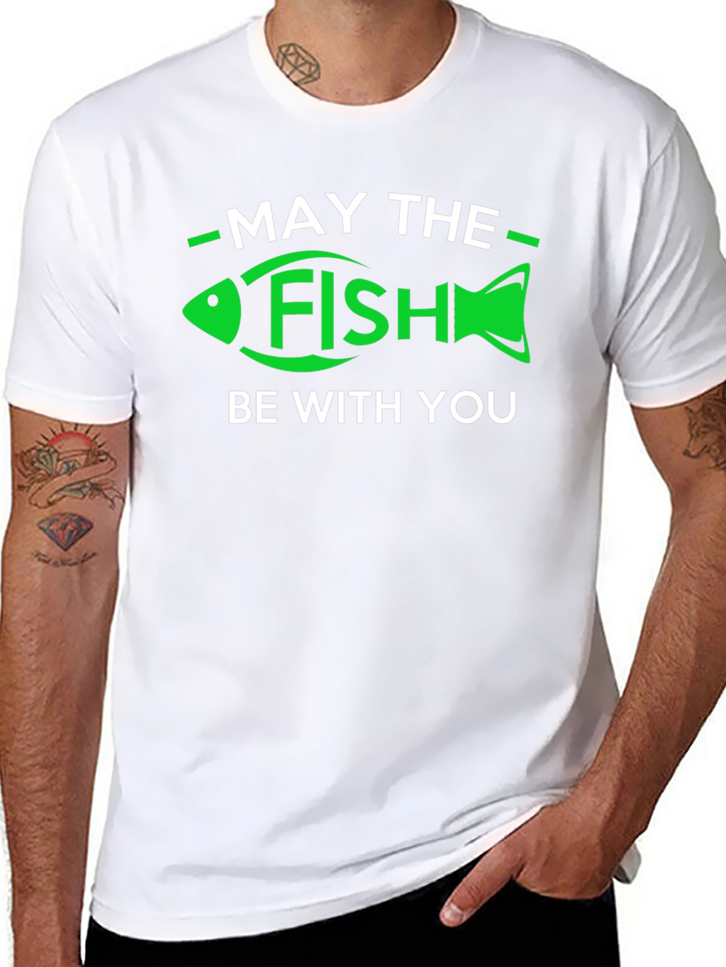 May the Fish Be With You T-Shirt