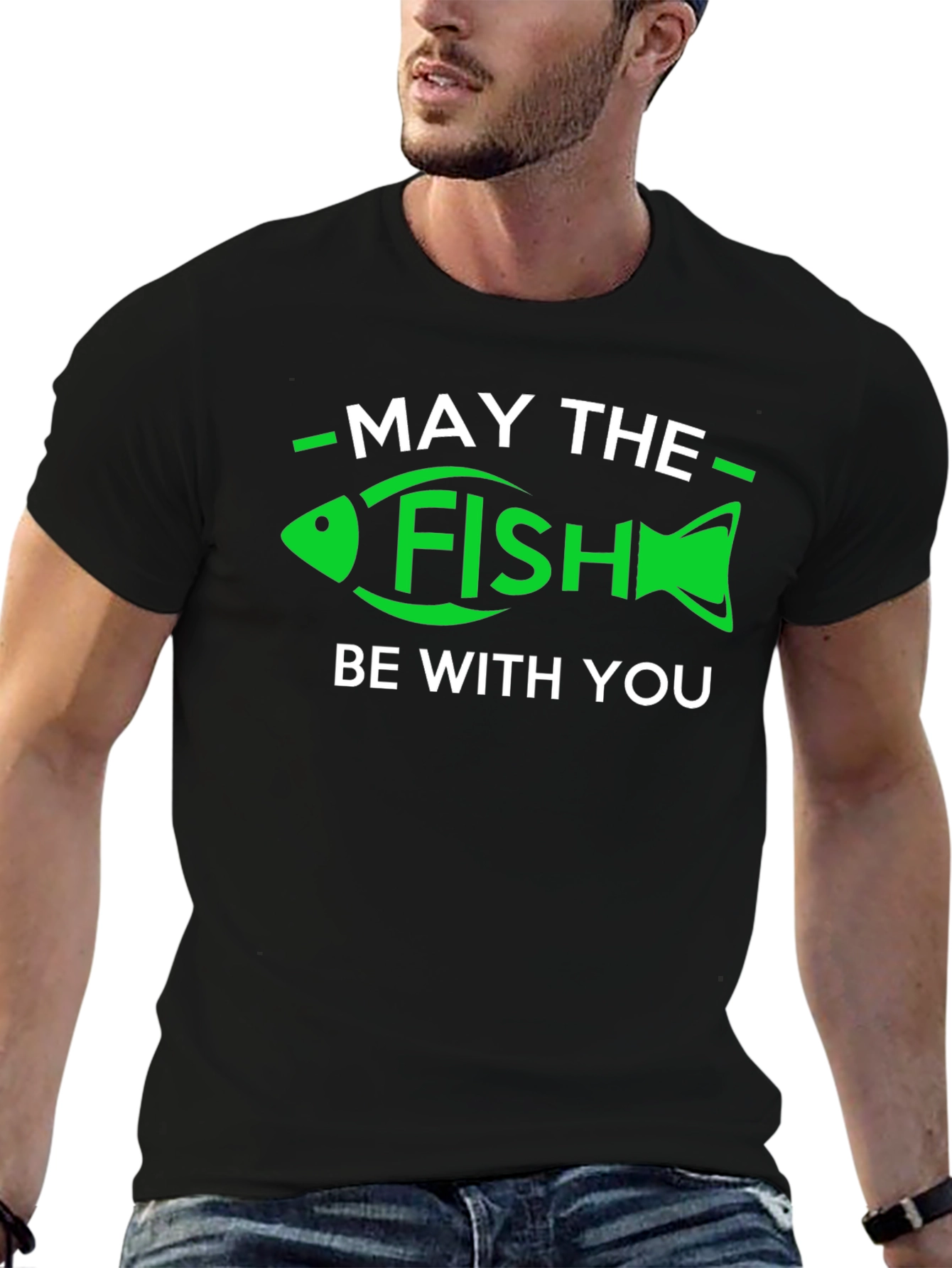 May the Fish Be With You T-Shirt